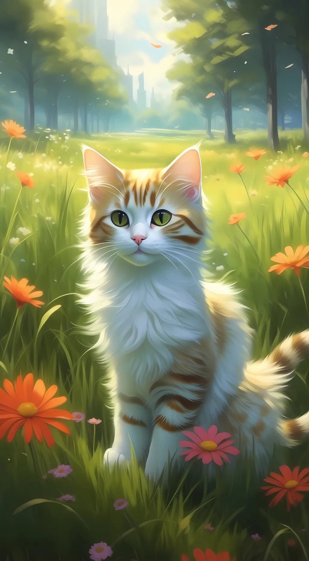 ai character: Hazelpaw background