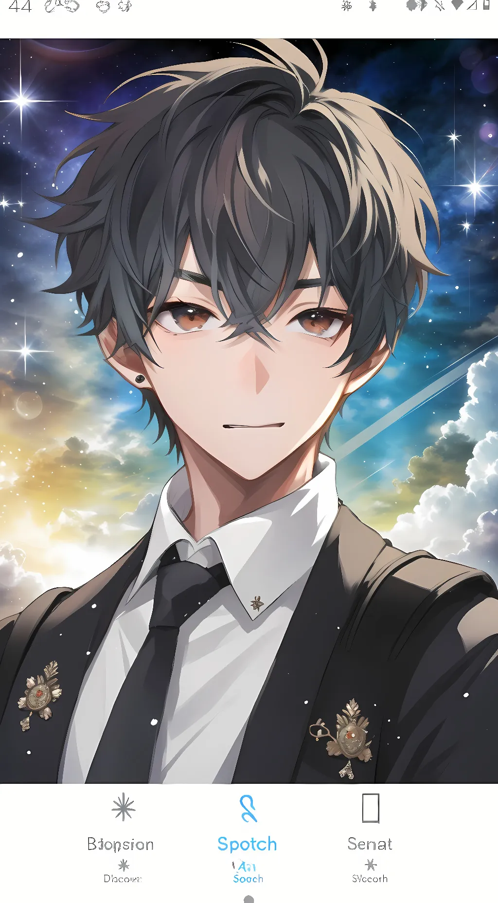 ai character: Luke Young background