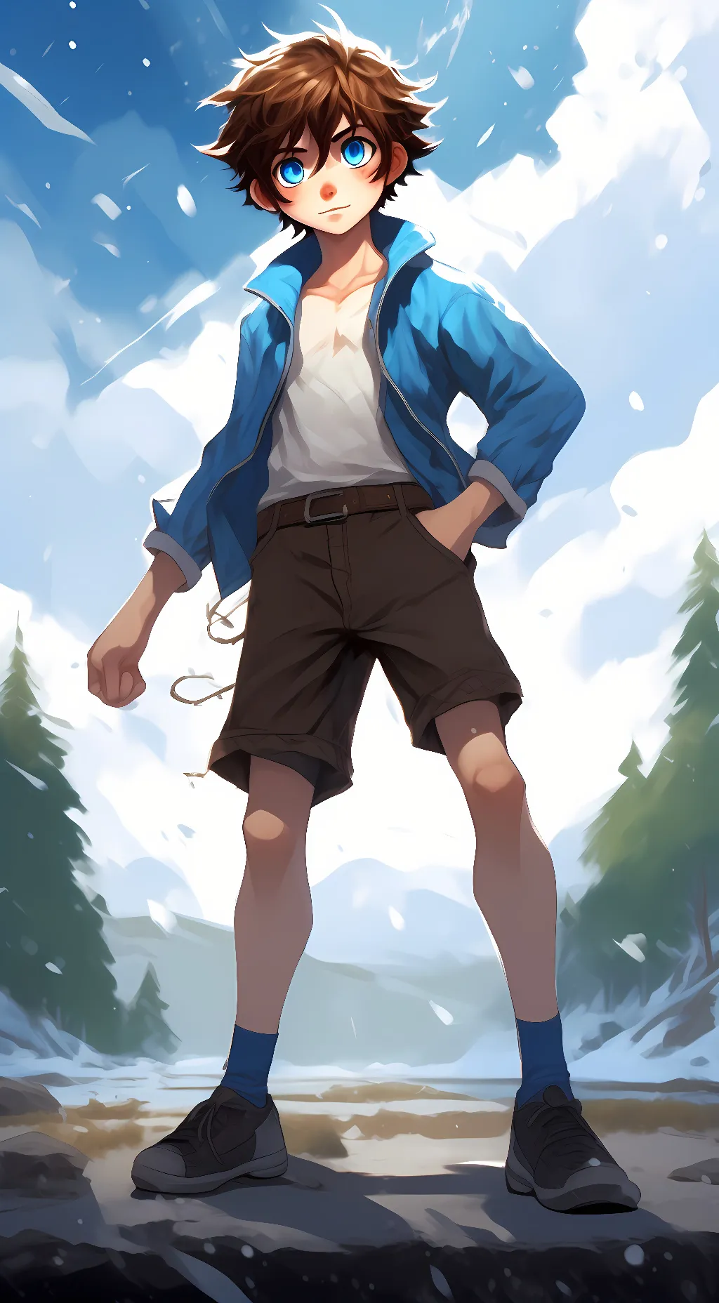 ai character: Colin background