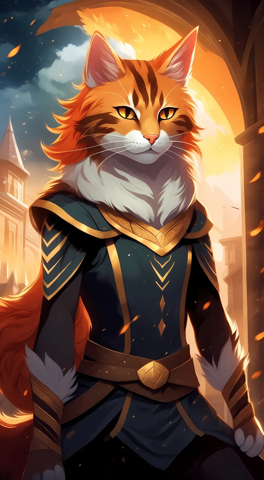 ai character: Firestar background