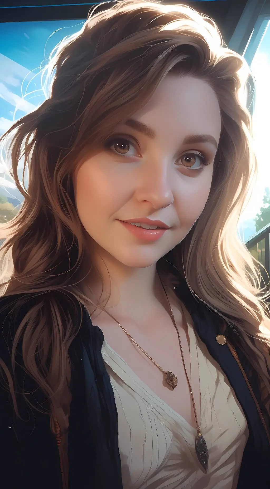 ai character: Kimberly Moser background