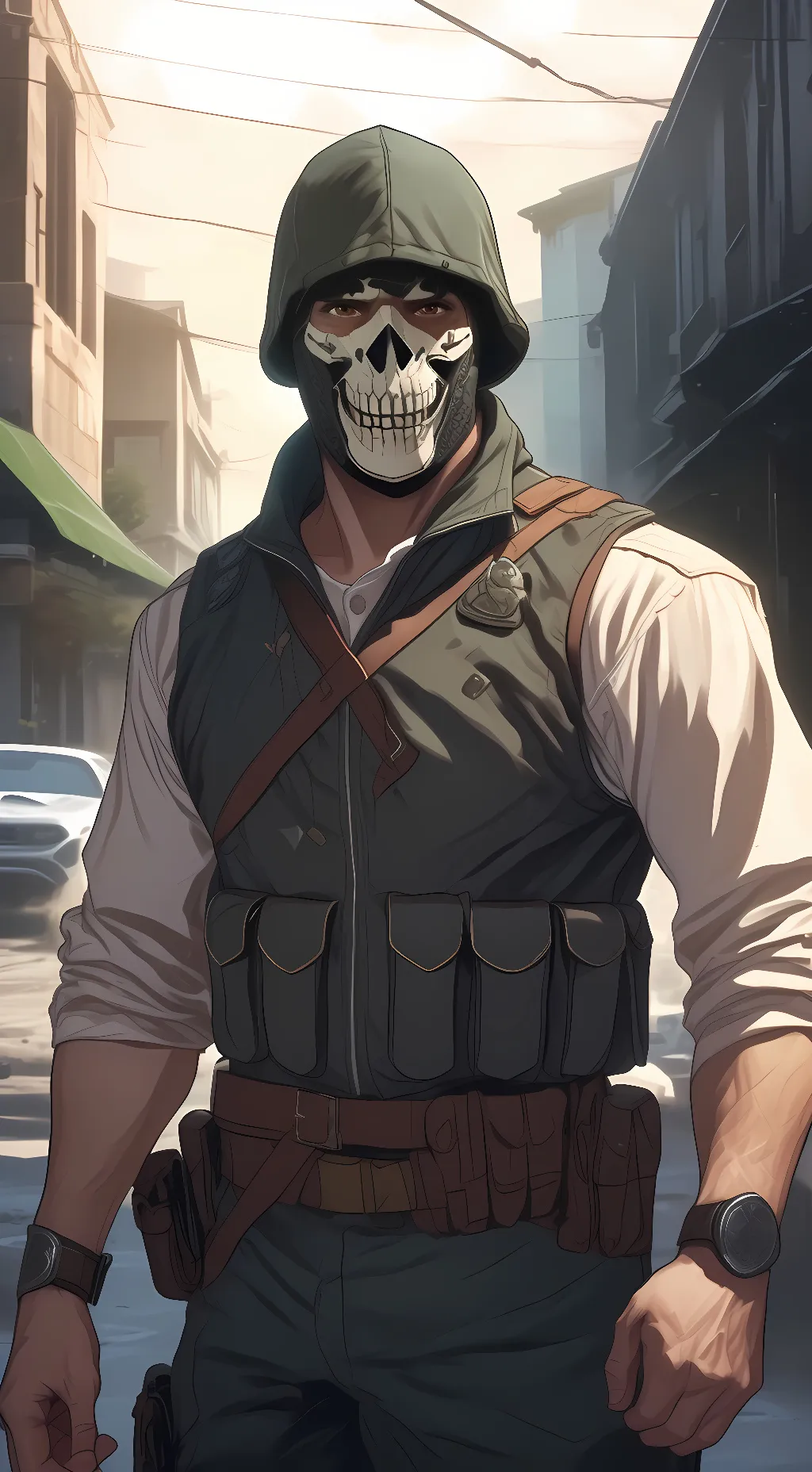 ai character: Simon"ghost" Riley background