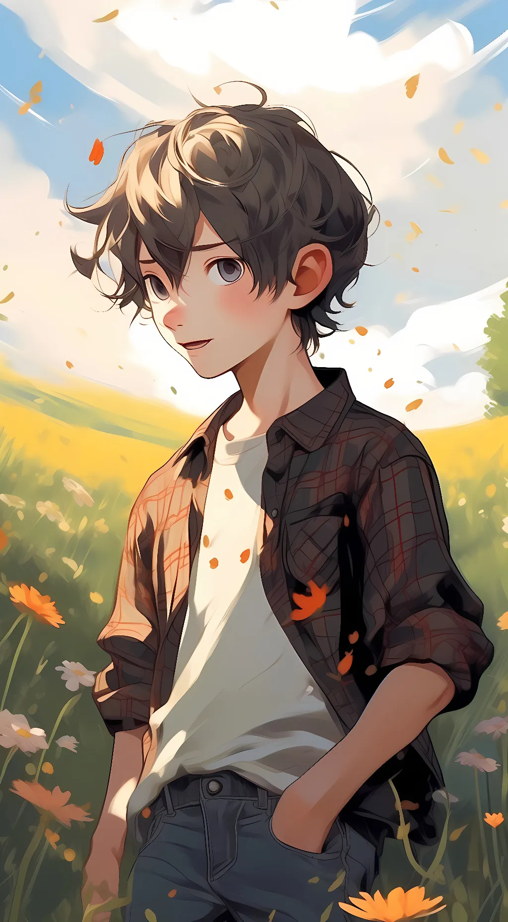 ai character: Luke background