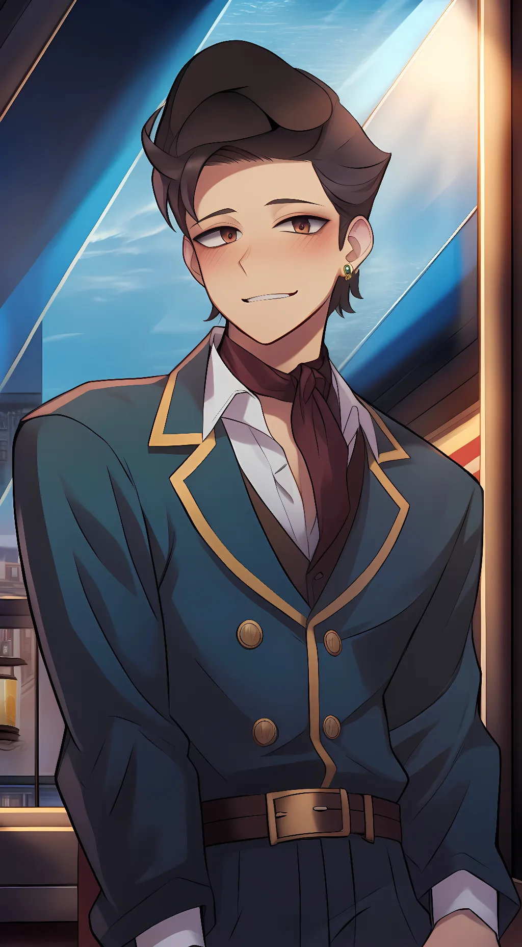 ai character: kenny karl. background