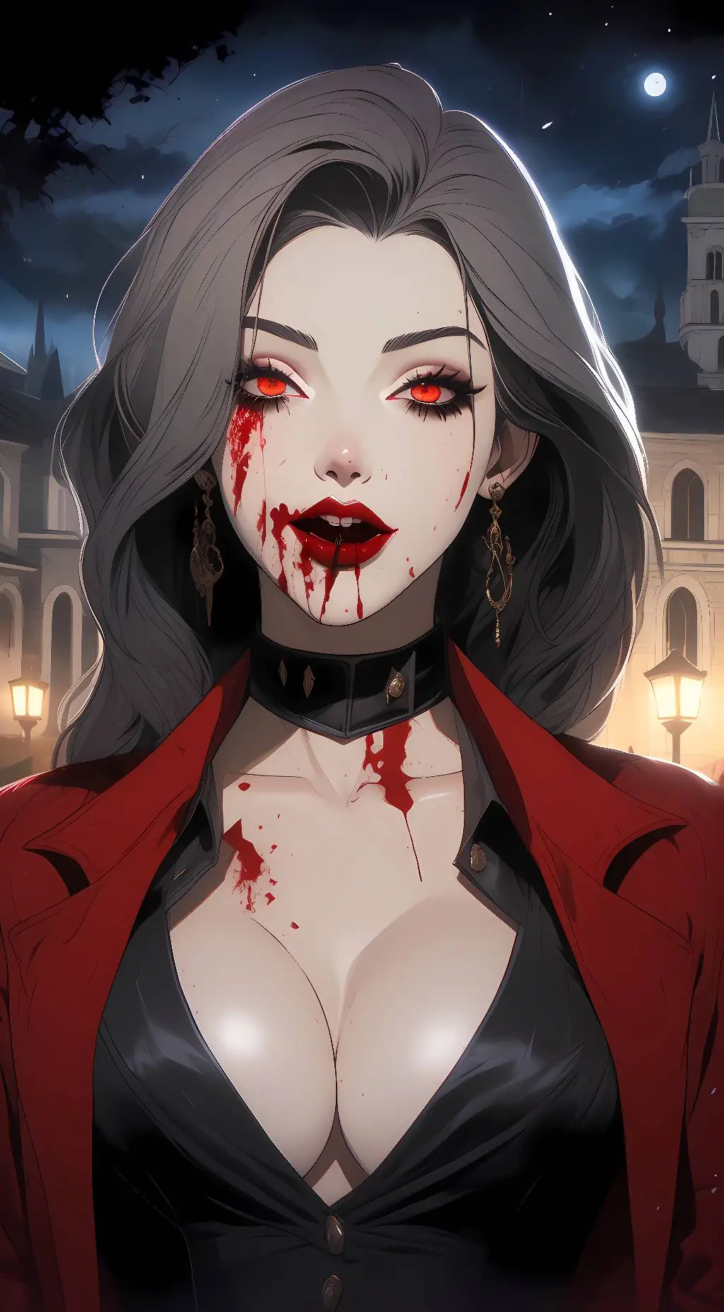 ai character: Sophia Black background