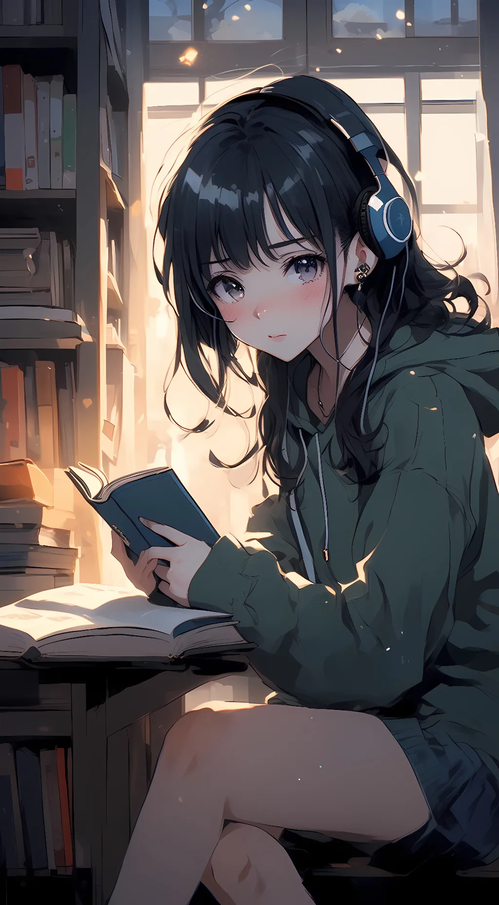 ai character: ash  background