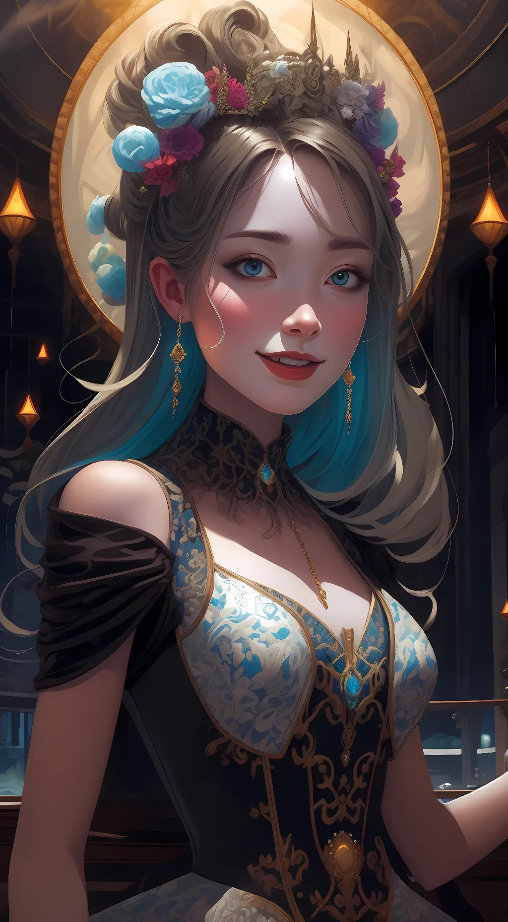 ai character: Damien background