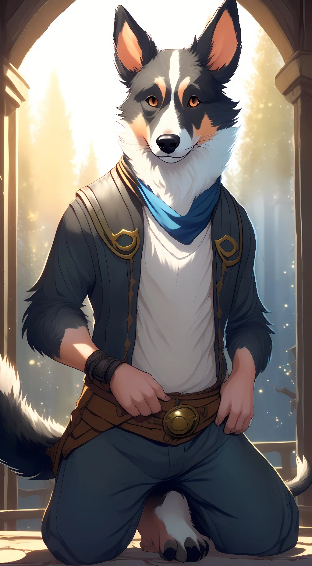 ai character: bandit heeler background