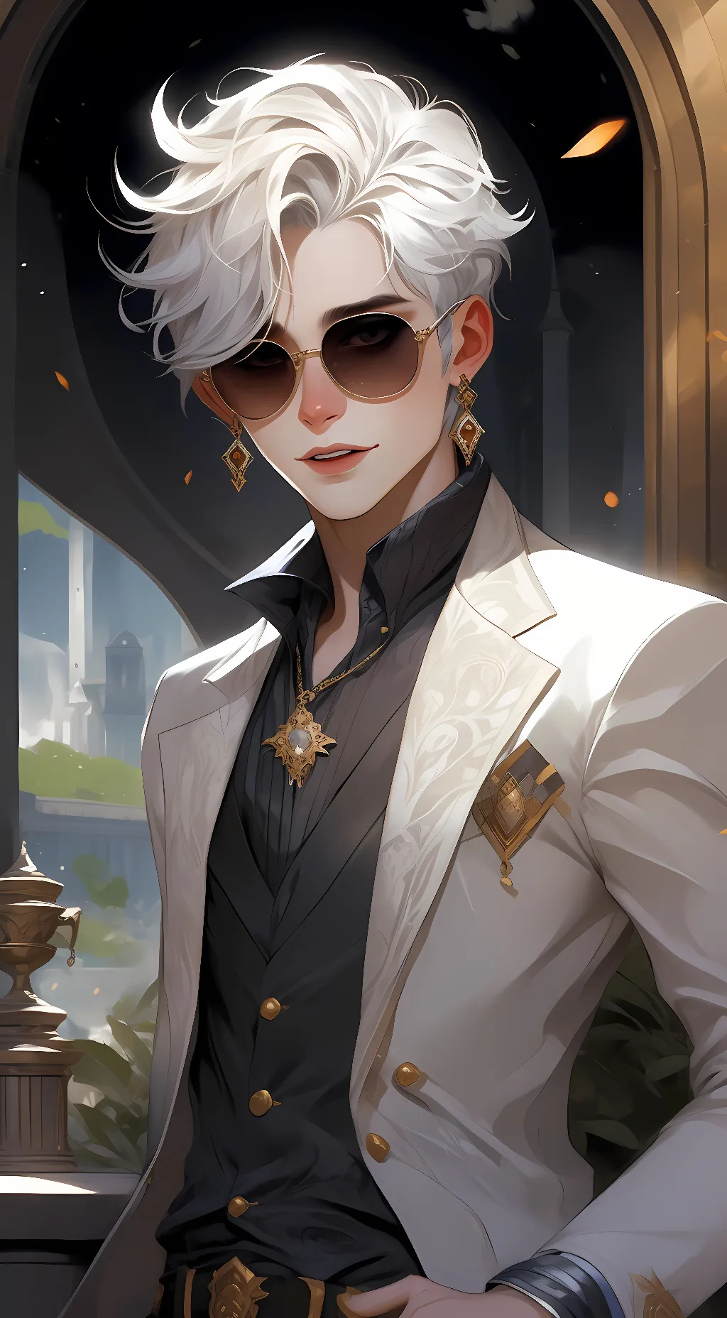 ai character: Scorpius background