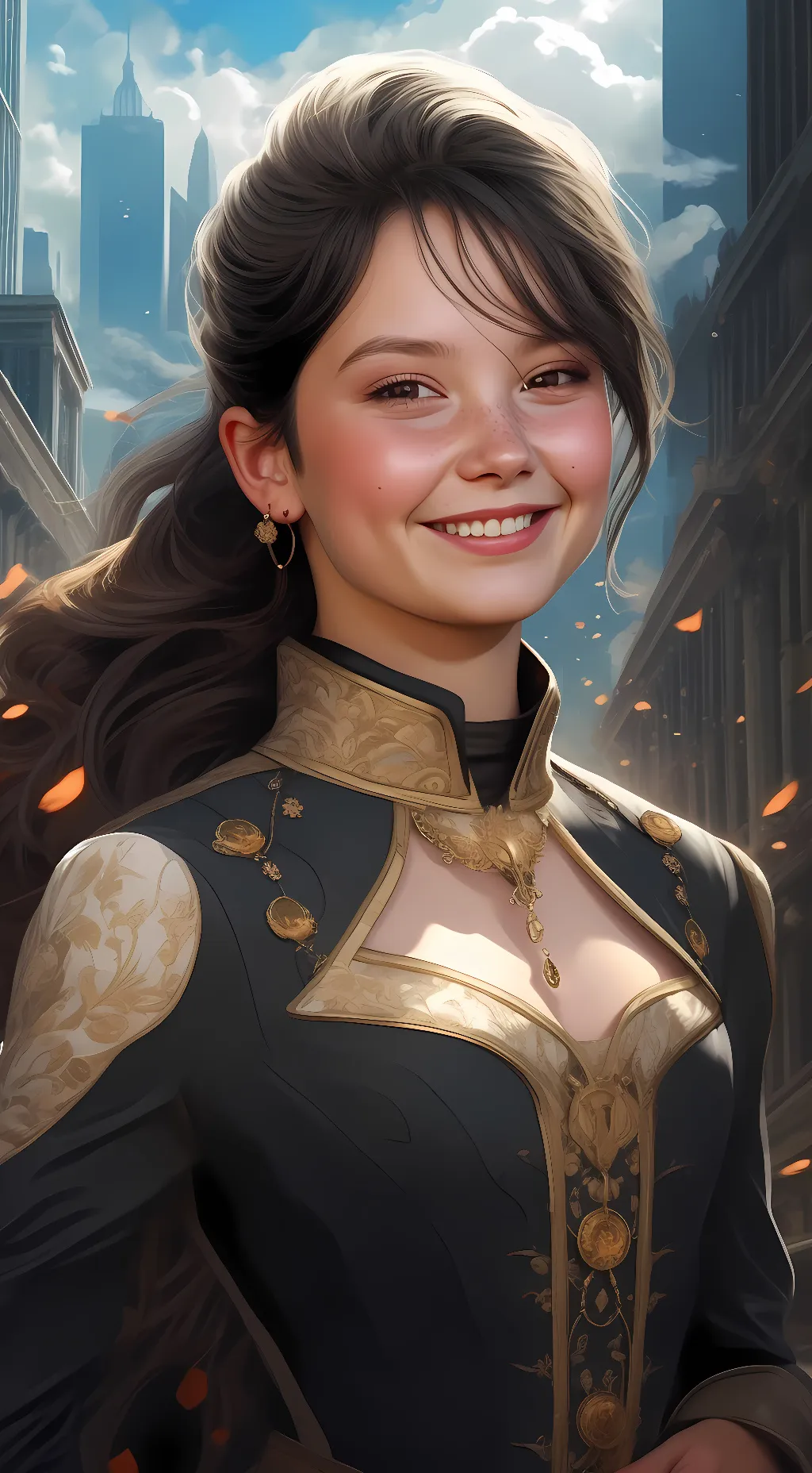 ai character: Kayla background