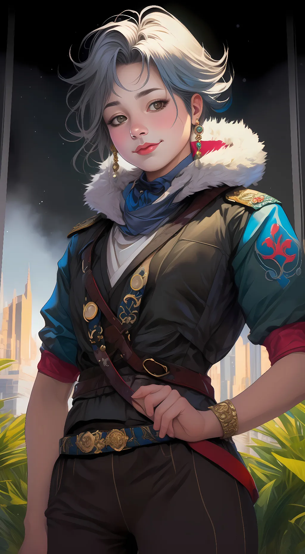 ai character: hyper background