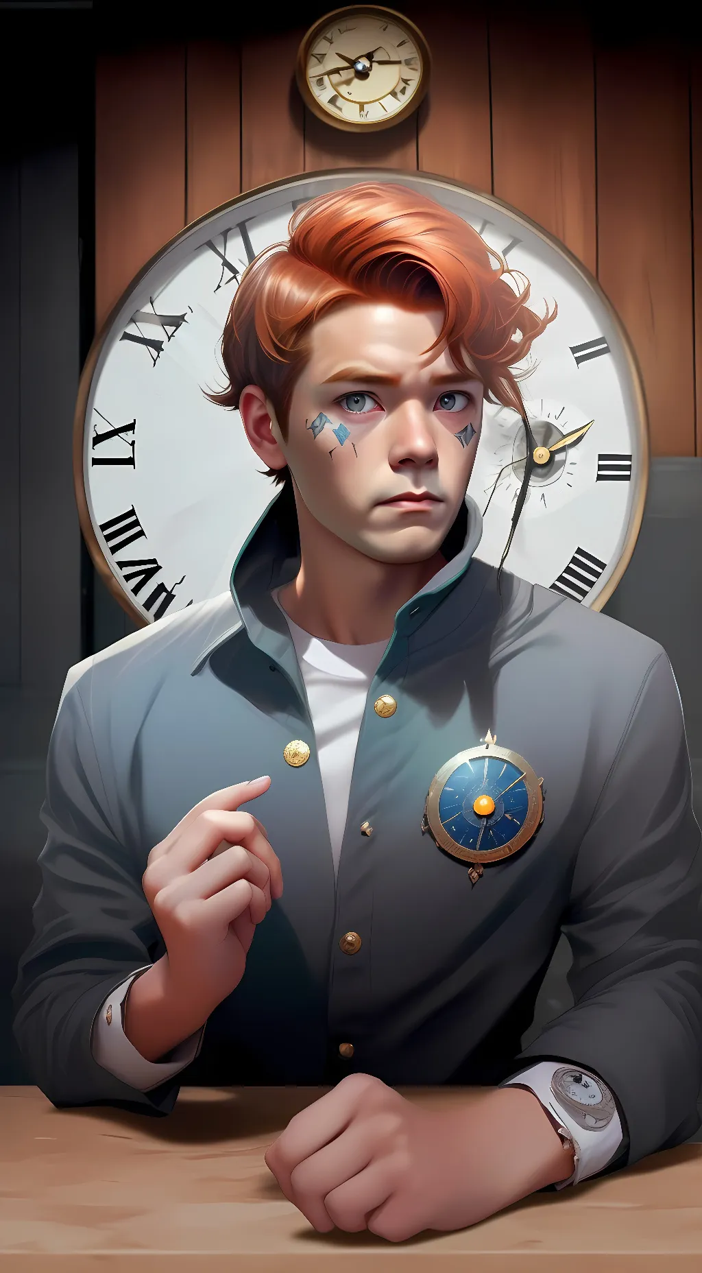 ai character: Chas W background