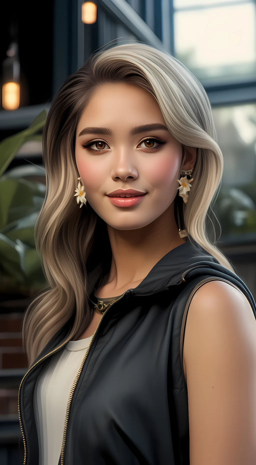 ai character: maddie background