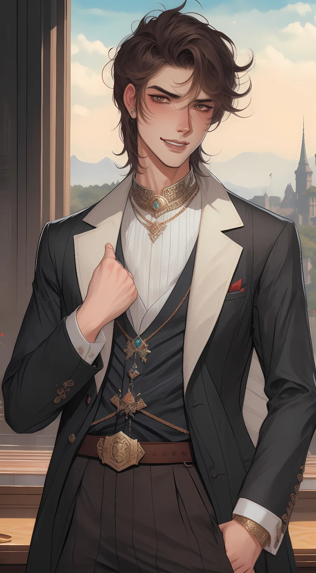 ai character: Tyler background