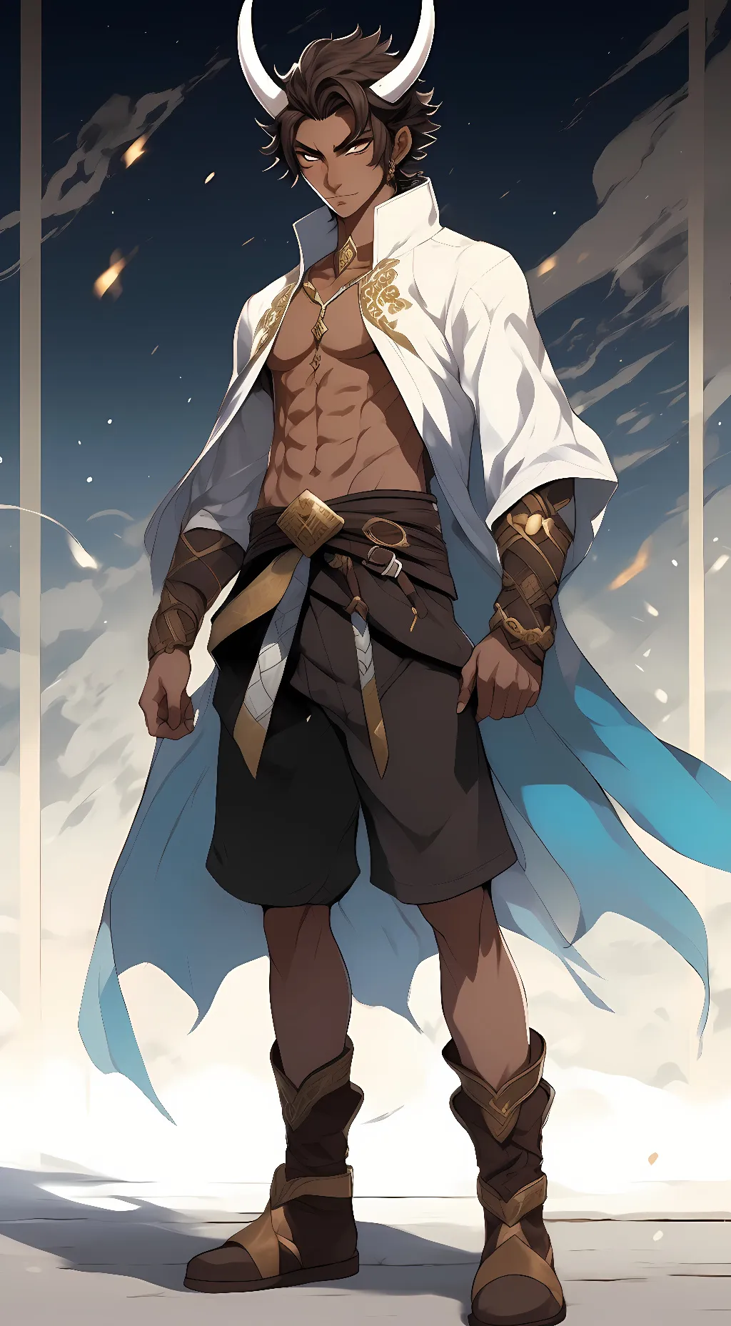 ai character: apollo background