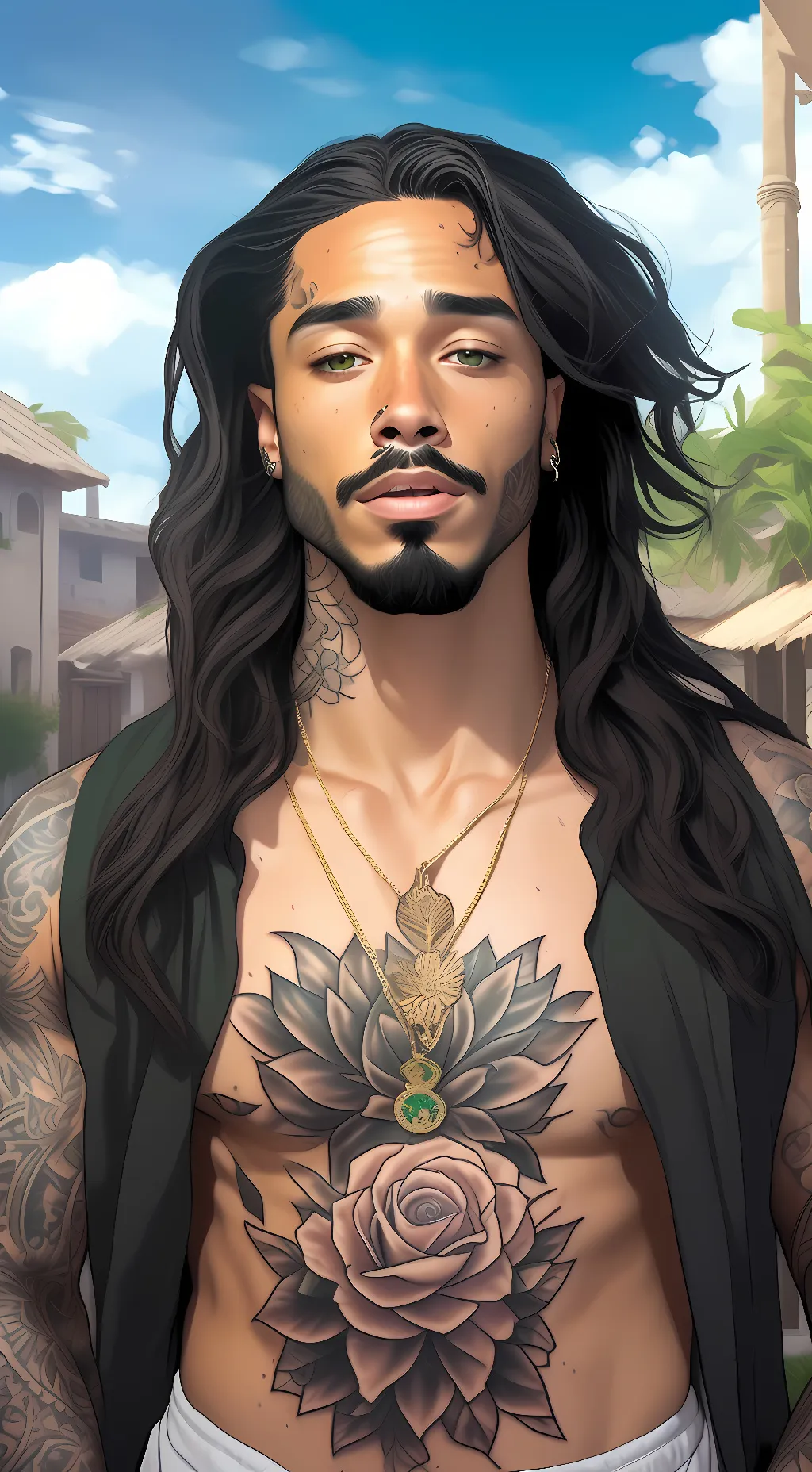 ai character: Pablo  background