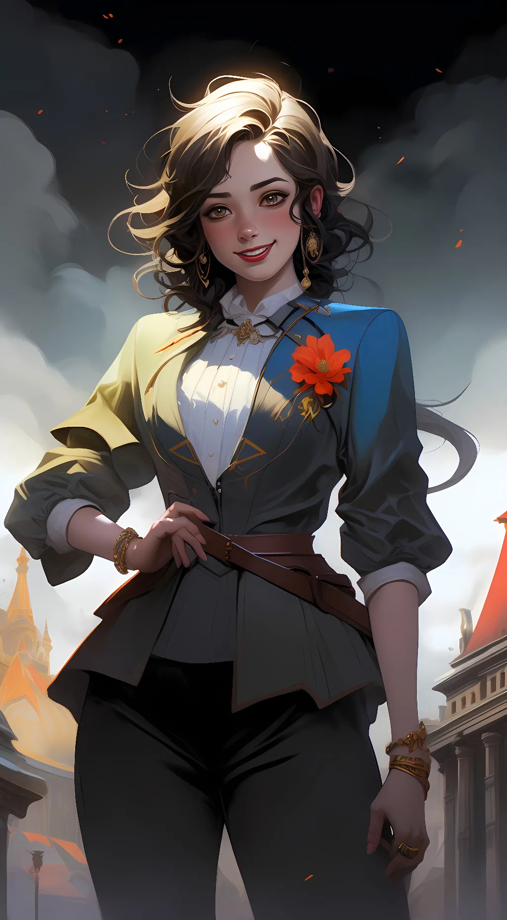 ai character: Samantha LaRusso background