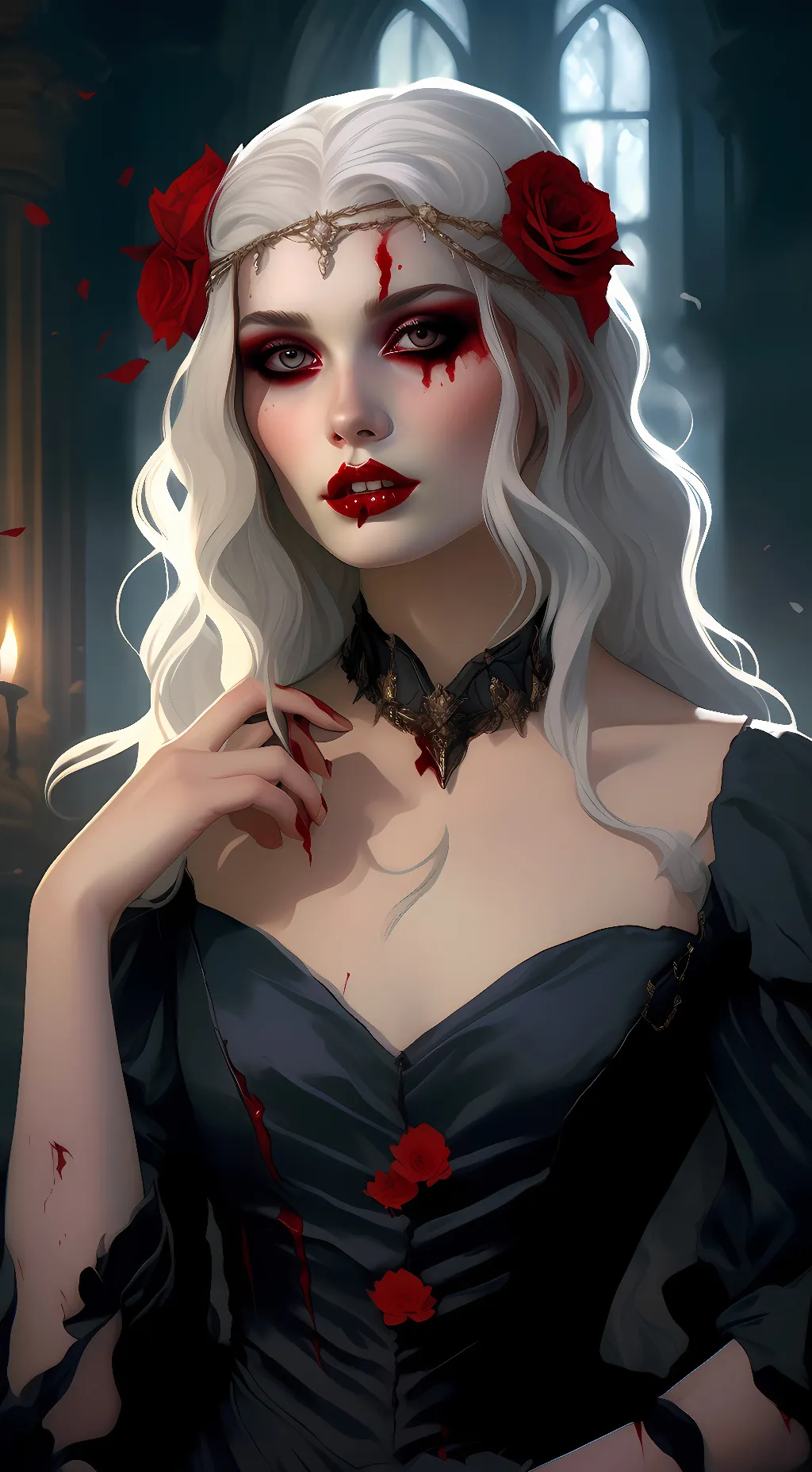 ai character: Anastasia background