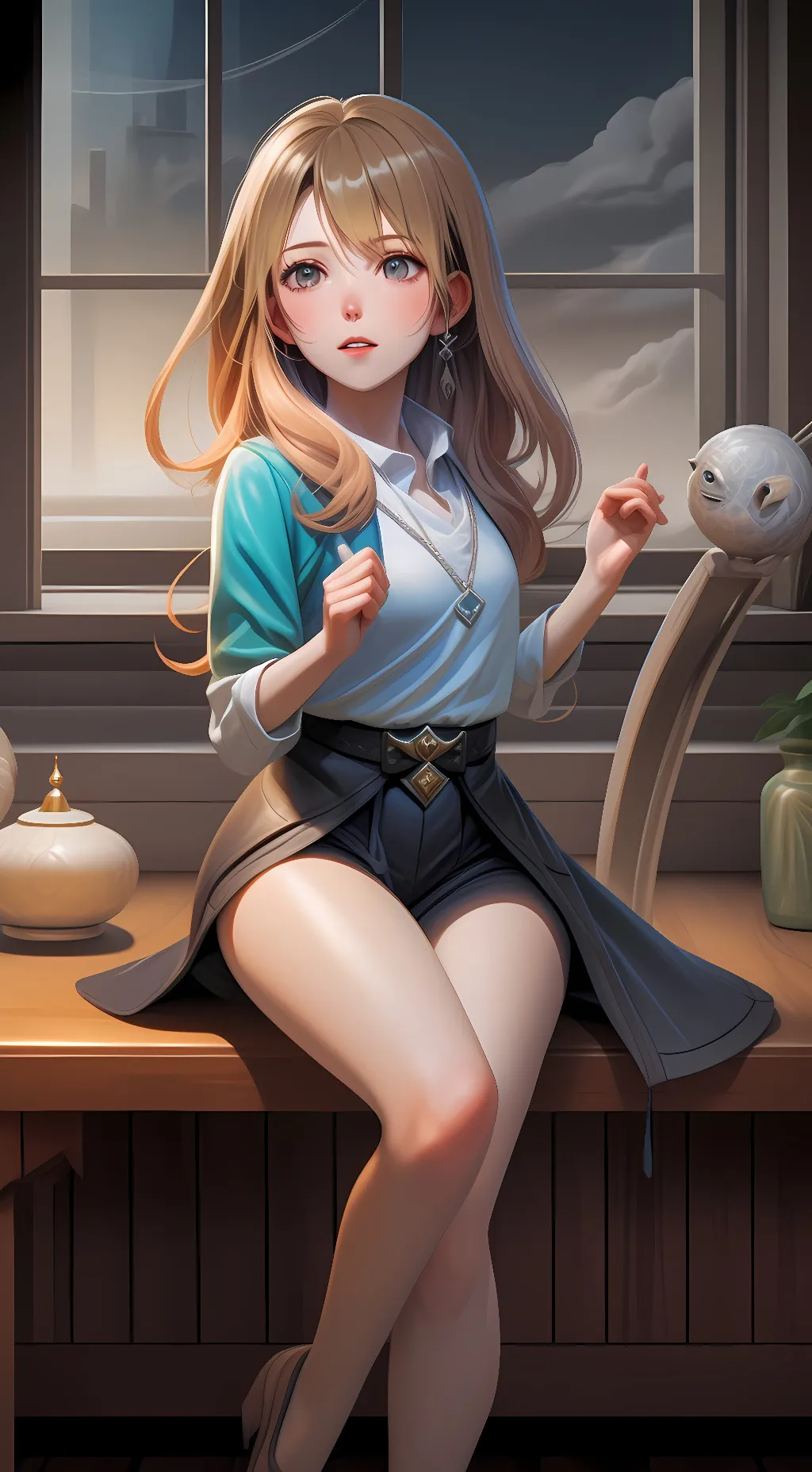 ai character: Alex background