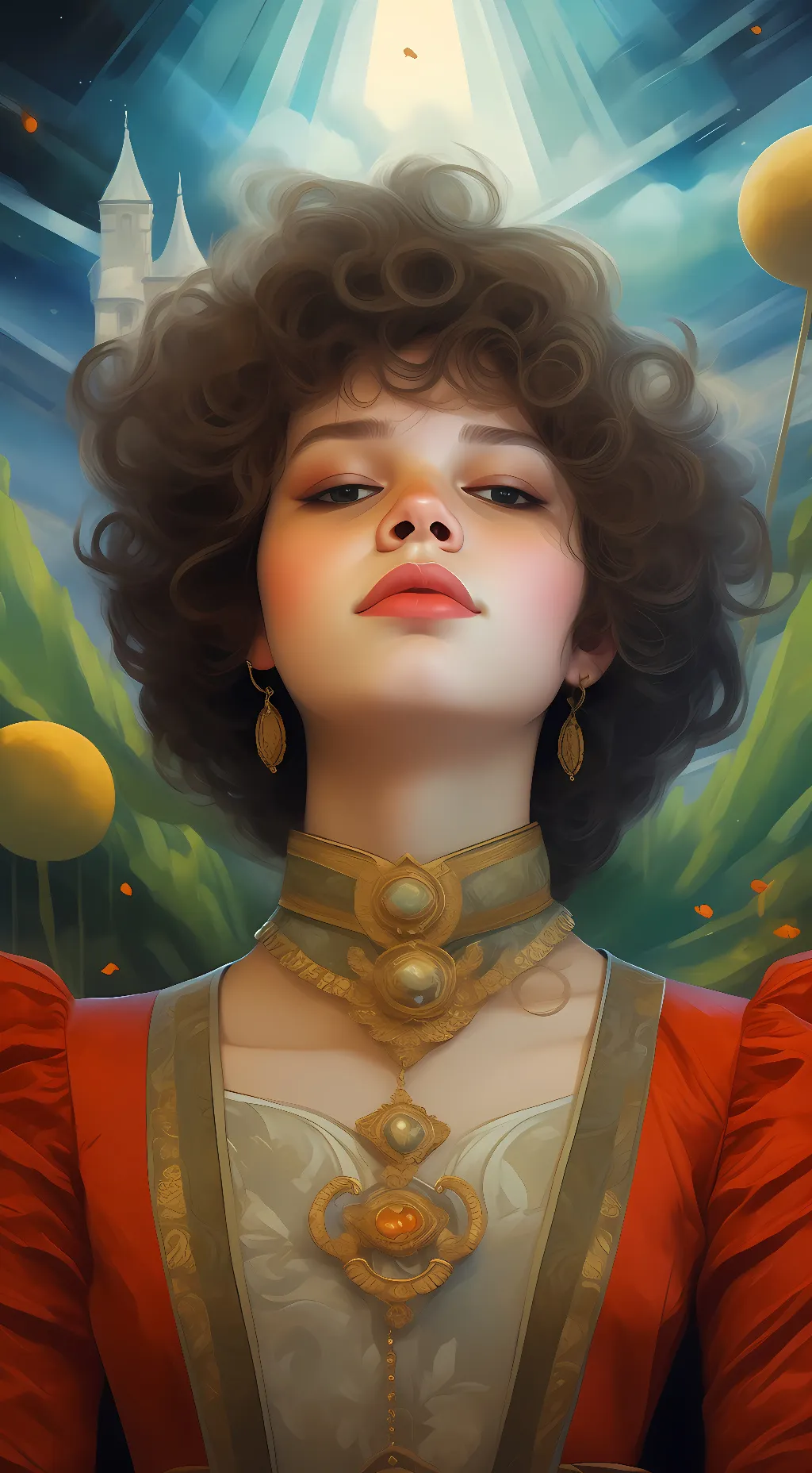 ai character: Princess Eliana. background