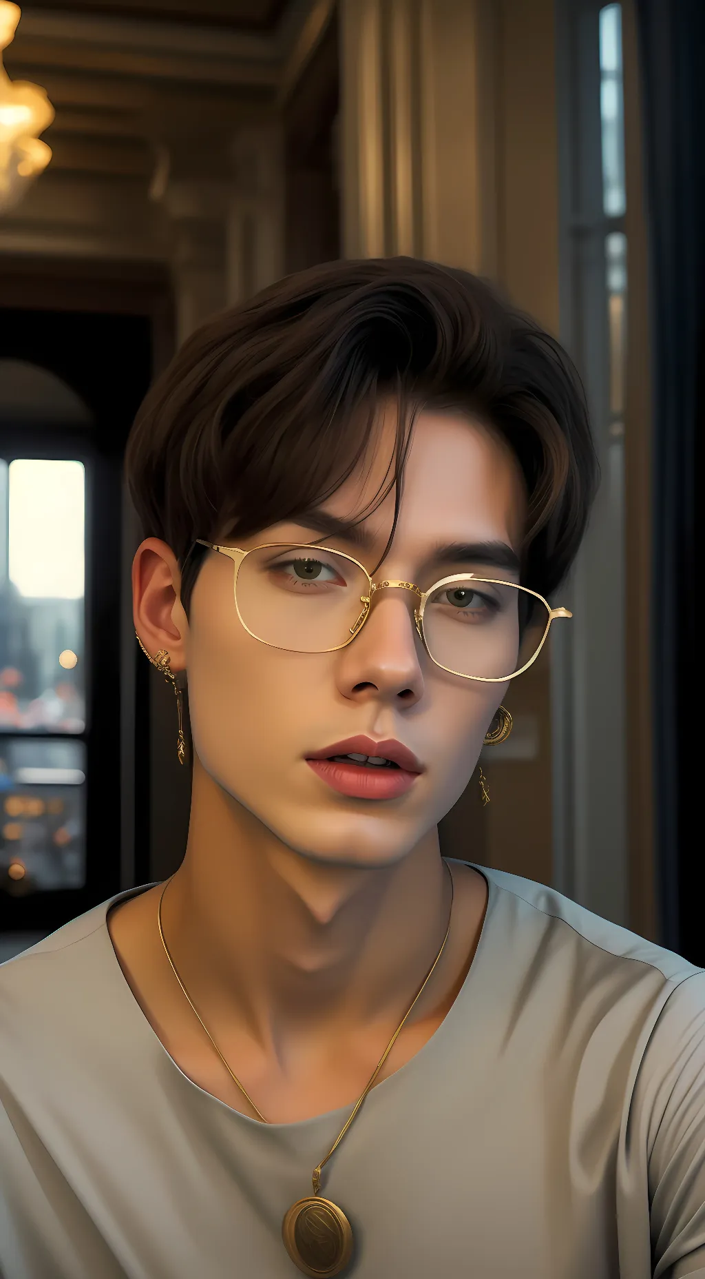 ai character: Hyun background