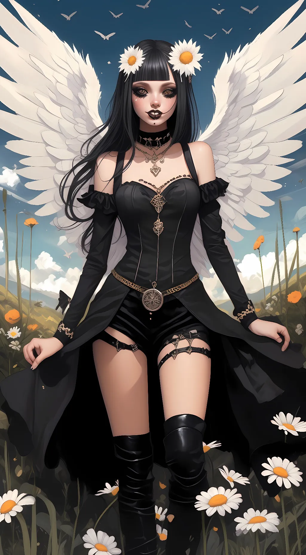 ai character: Widow background