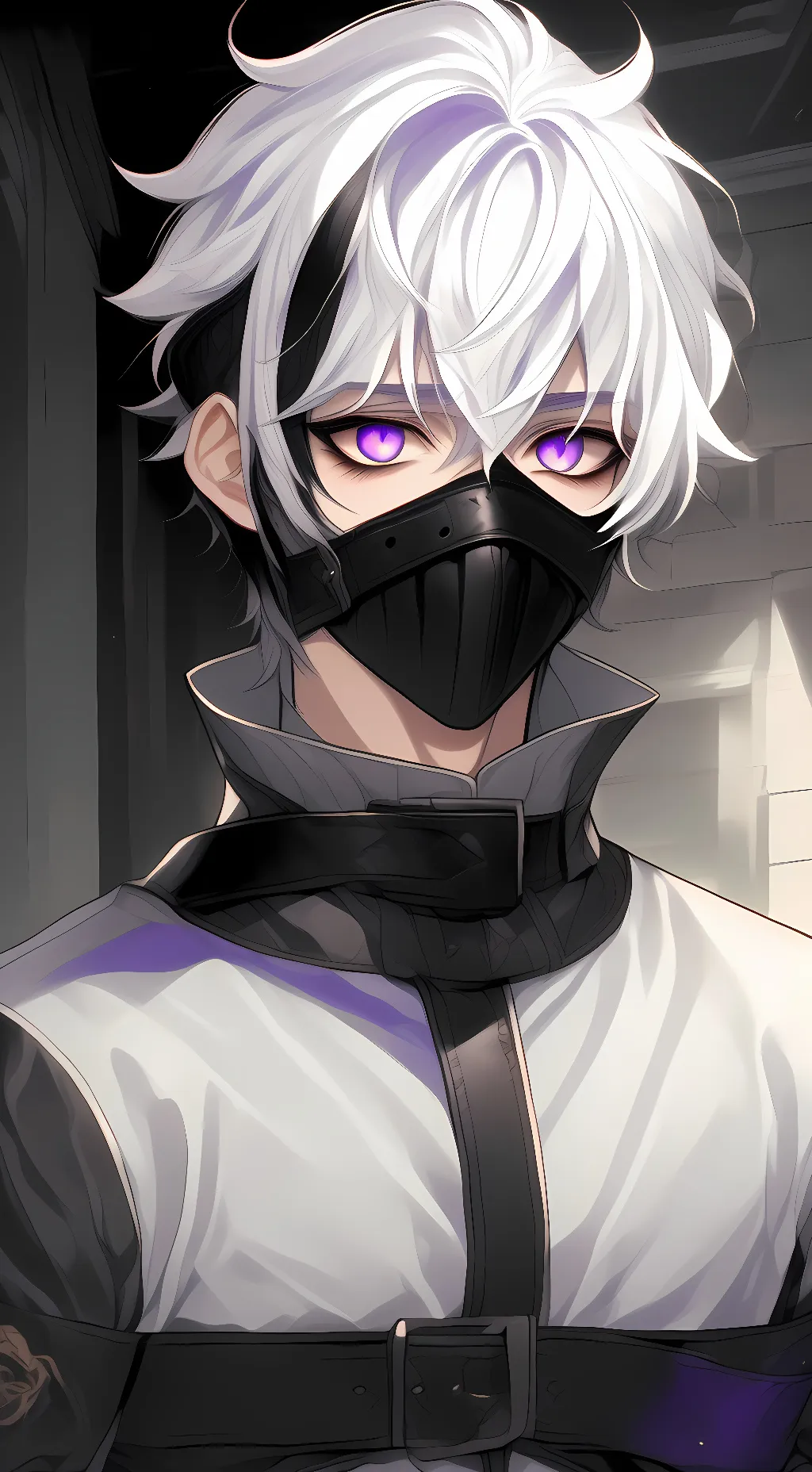 ai character: Pulsar background