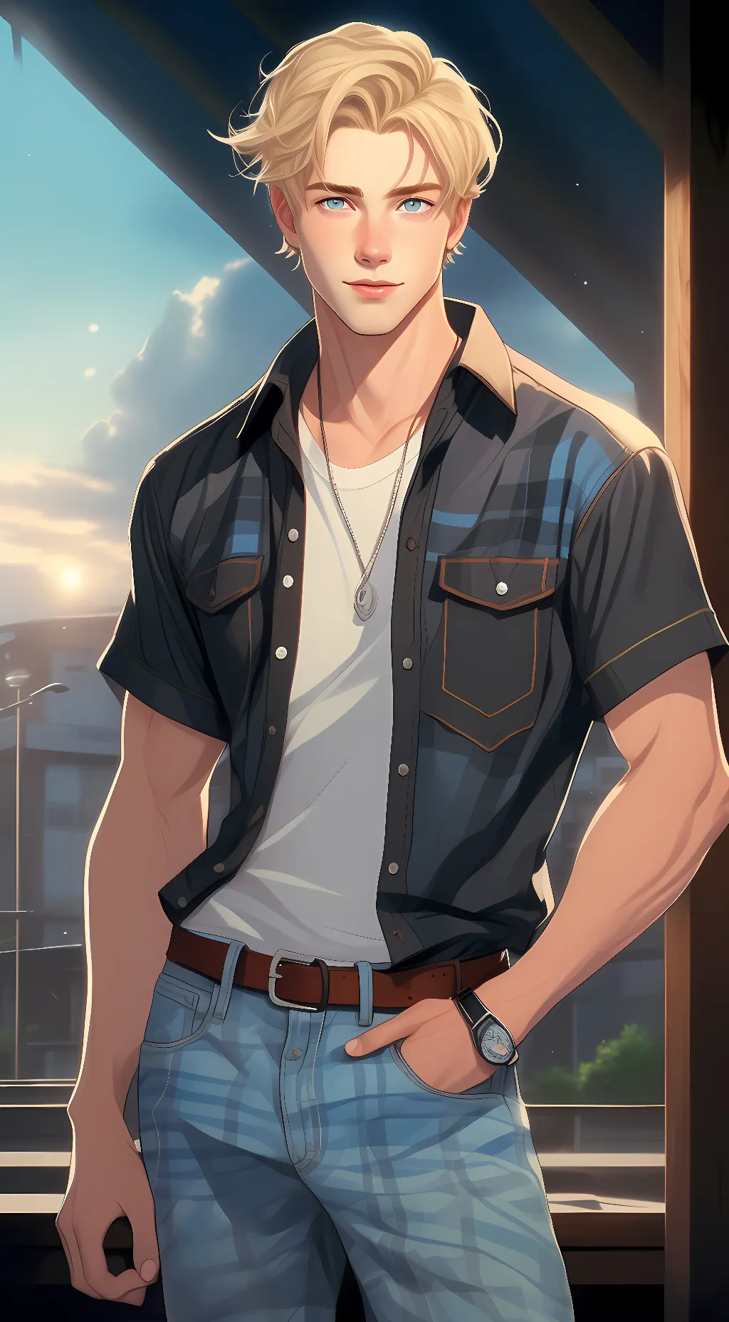 ai character: Caelan background