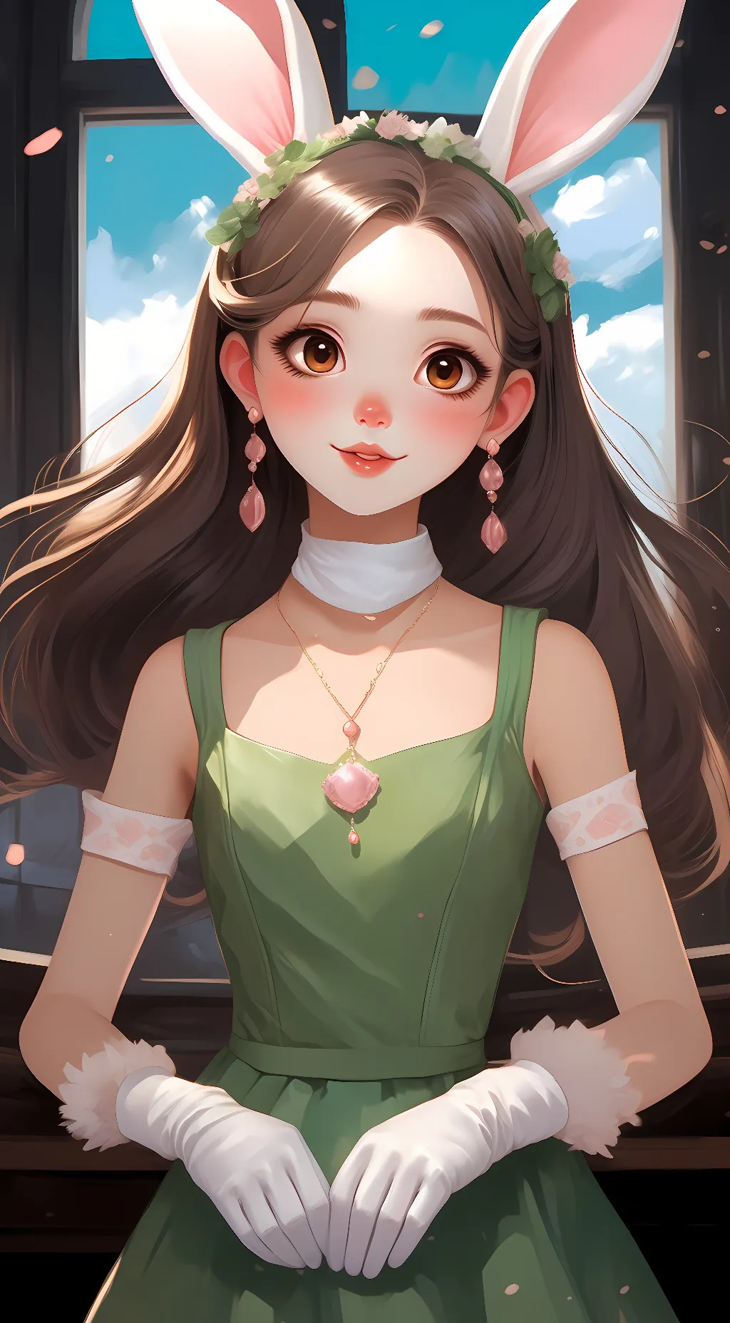 ai character: Rosey background