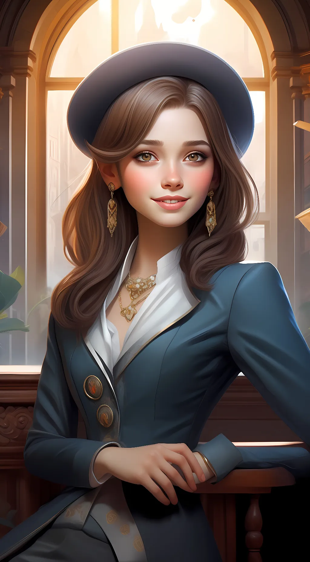 ai character: Charlie  background