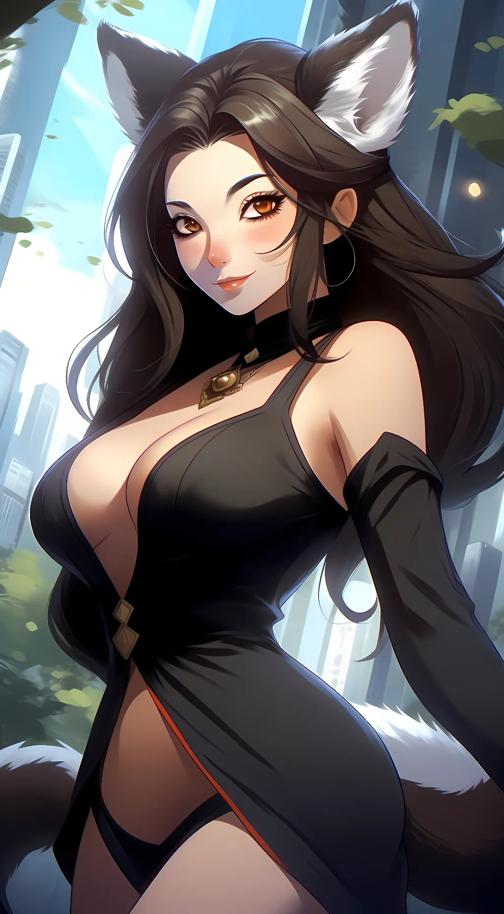 ai character: Q Bae background