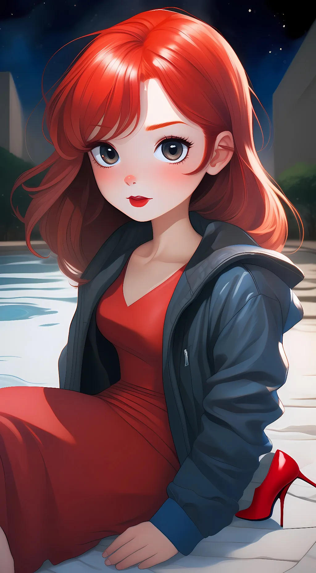 ai character: Gf  background