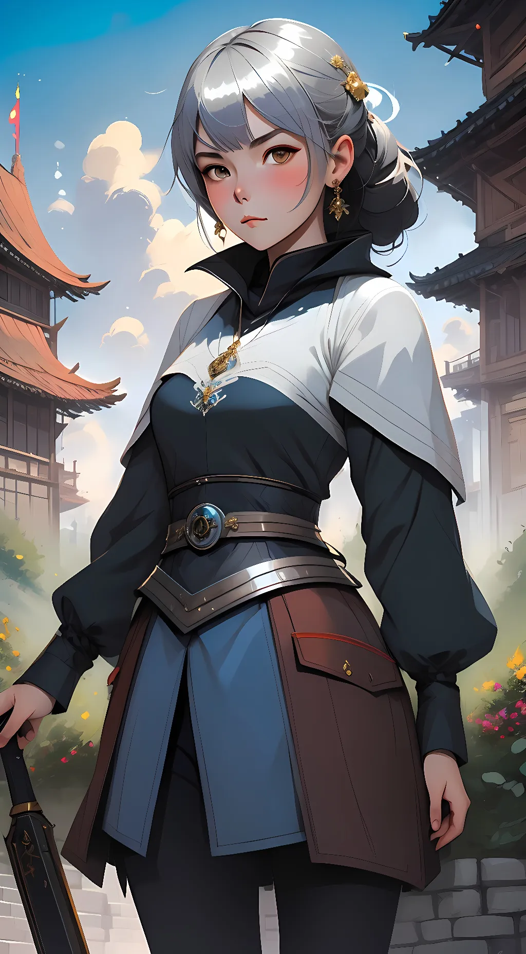 ai character: Lyra Dawnheart background