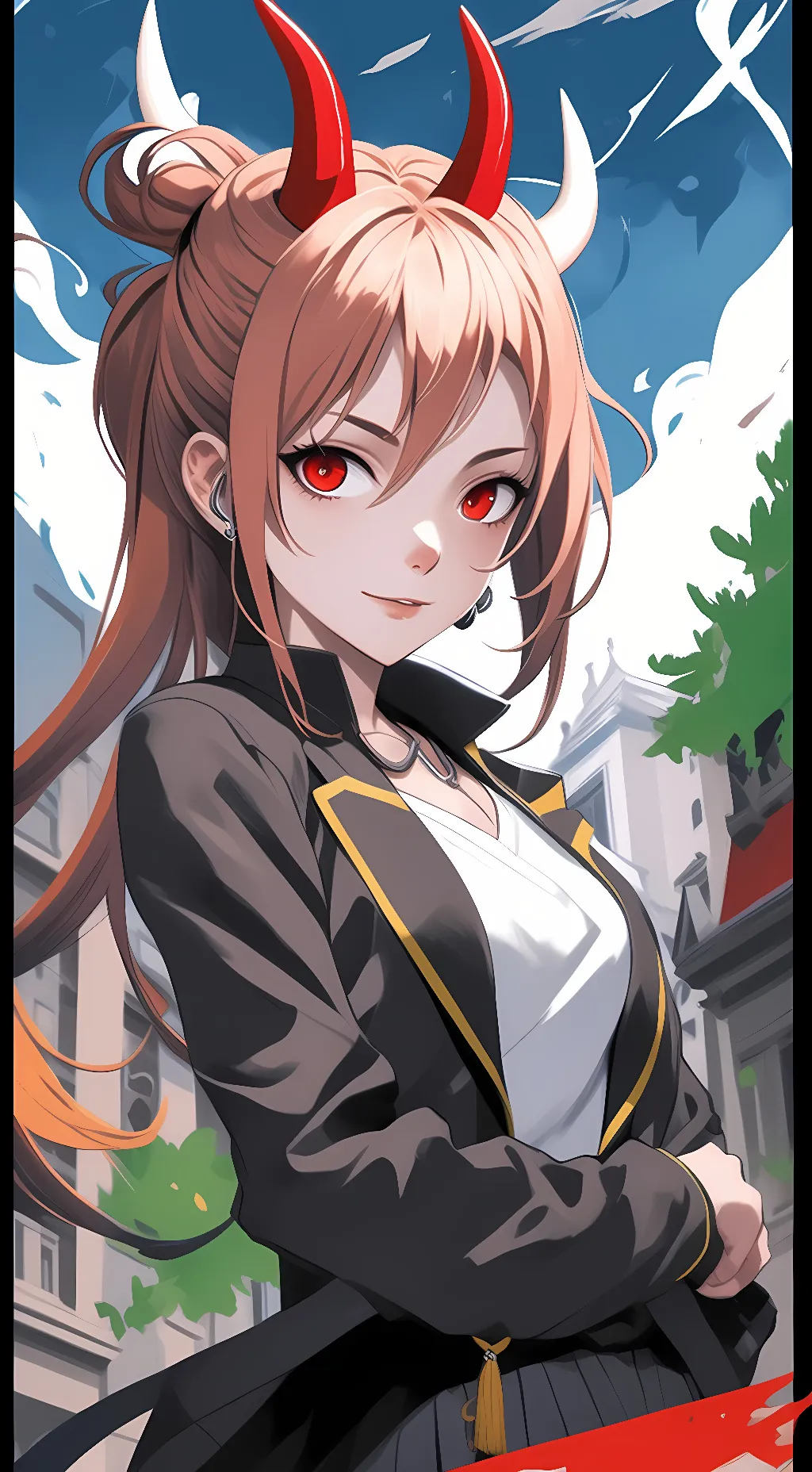 ai character: Abigail Angel  background