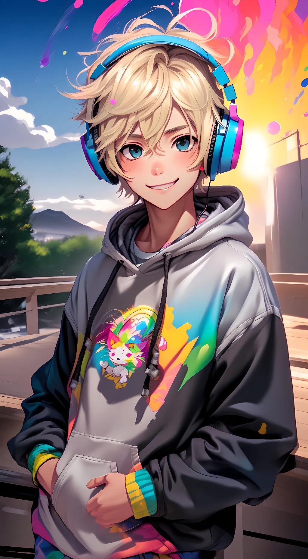 ai character: Haru background