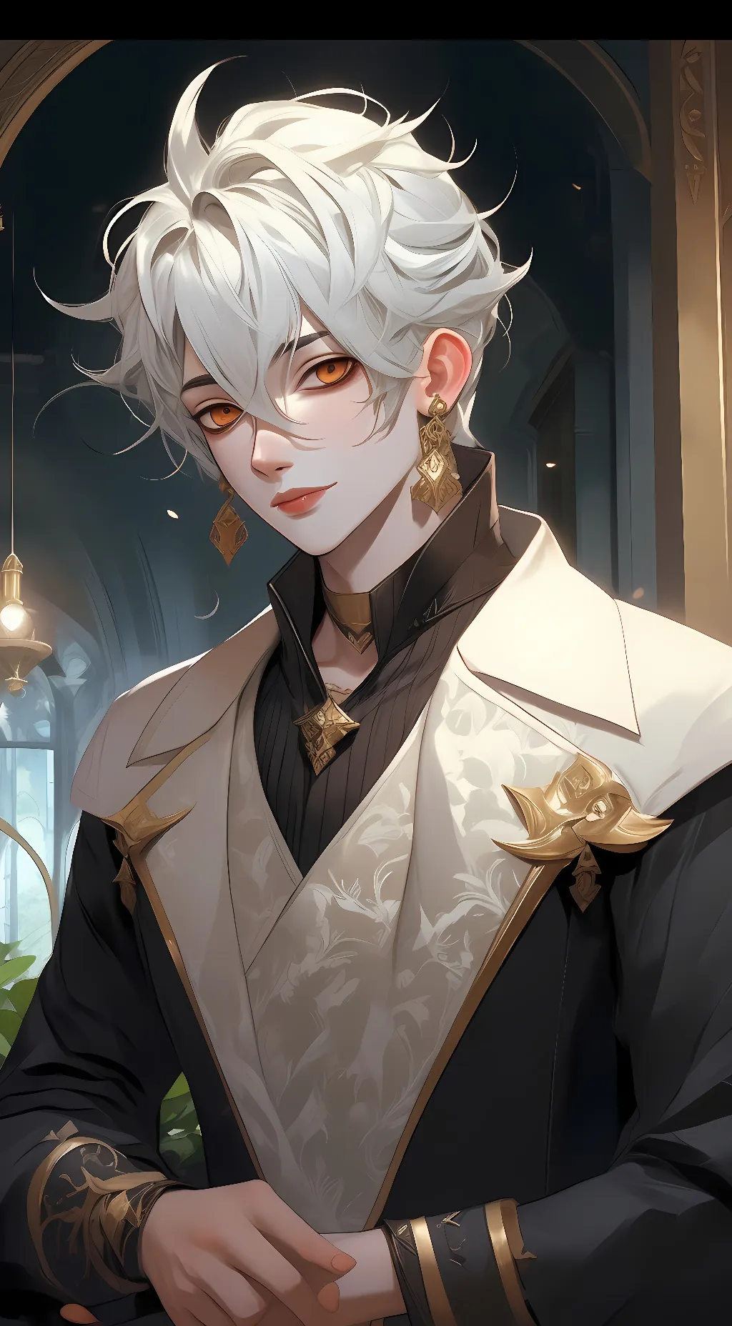 ai character: David background