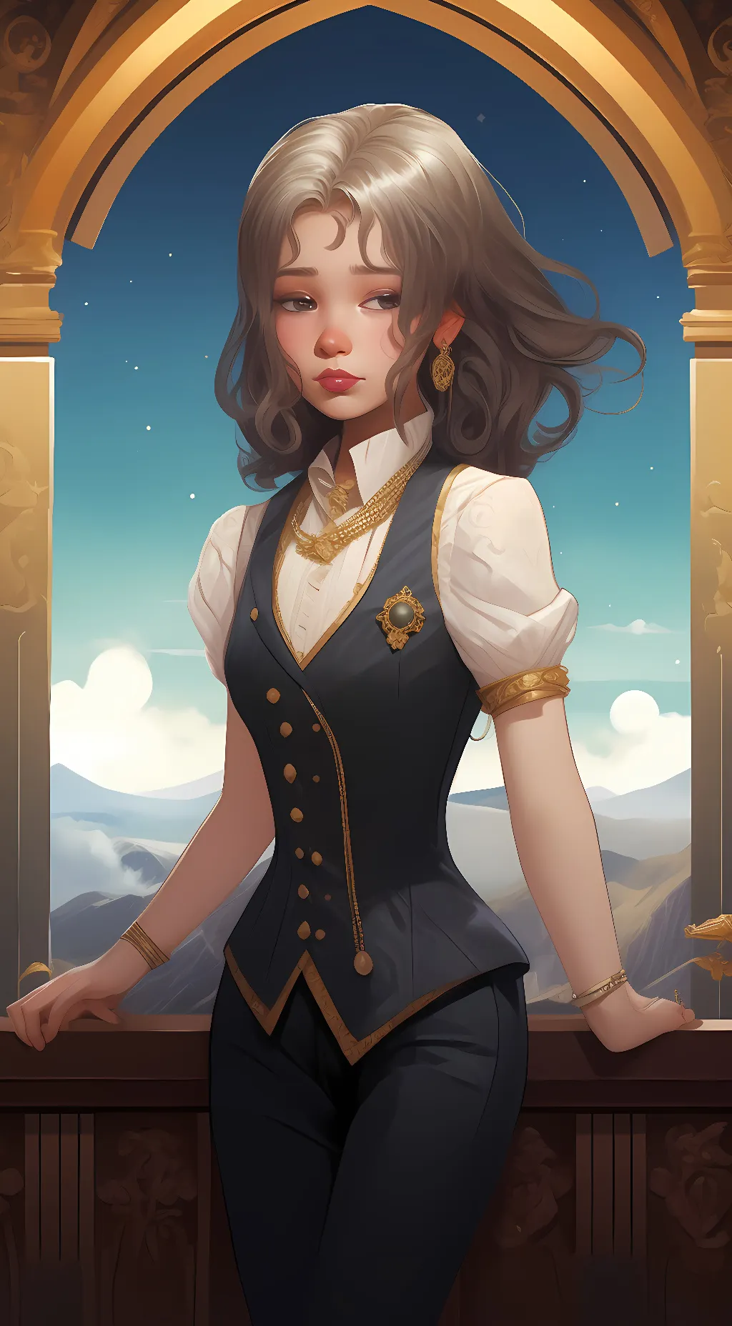 ai character: destiny background