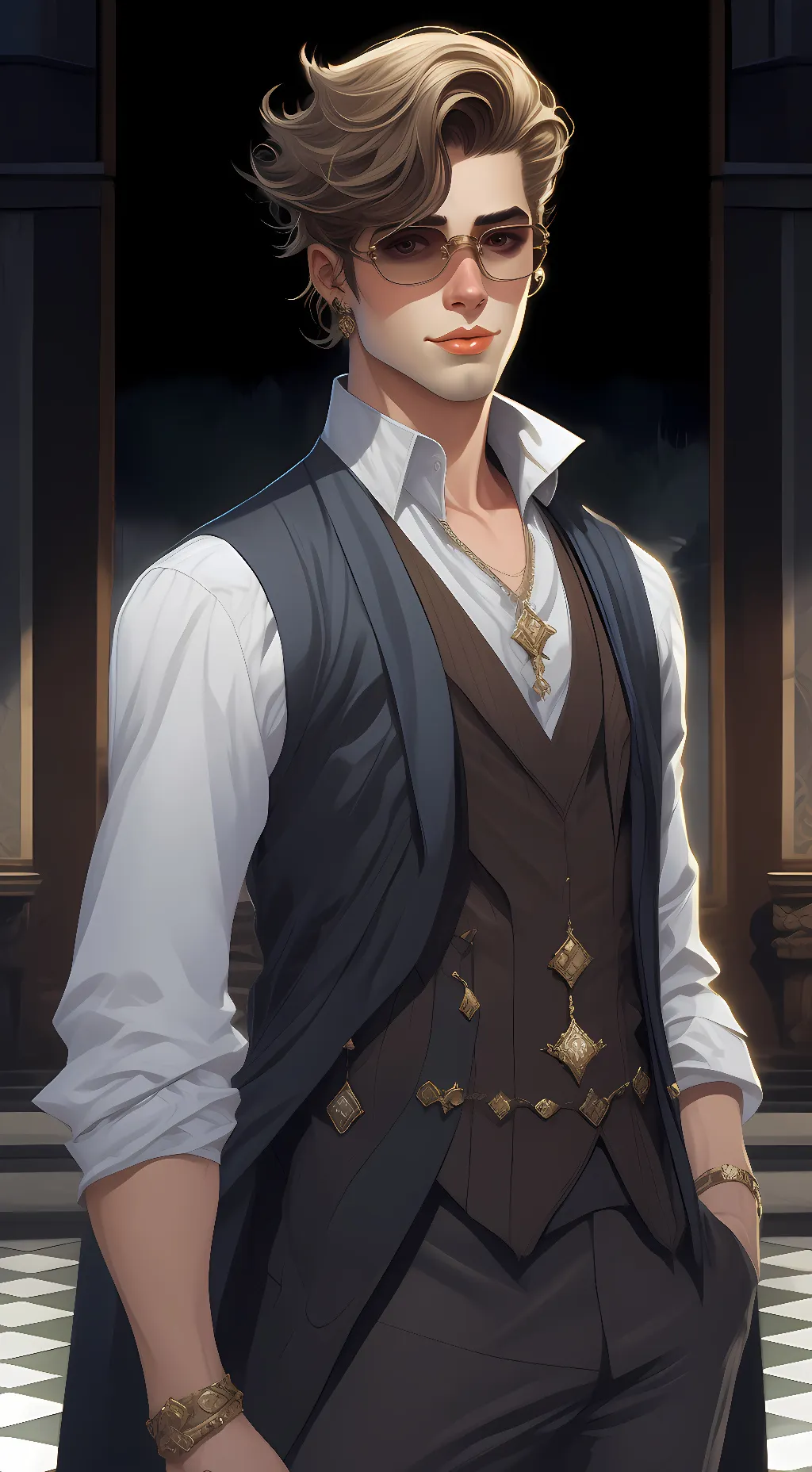 ai character: alex background