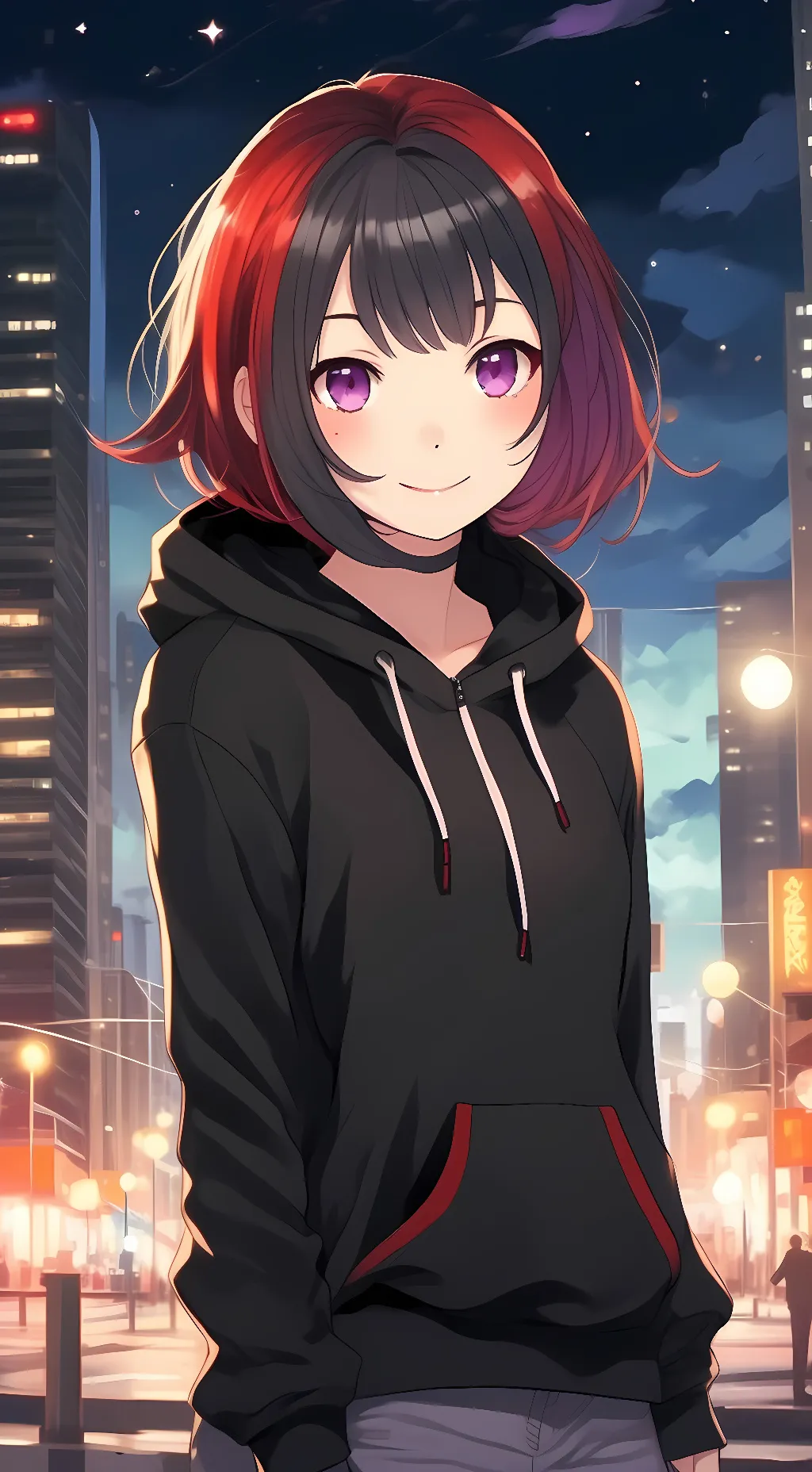 ai character: Scarlet  background