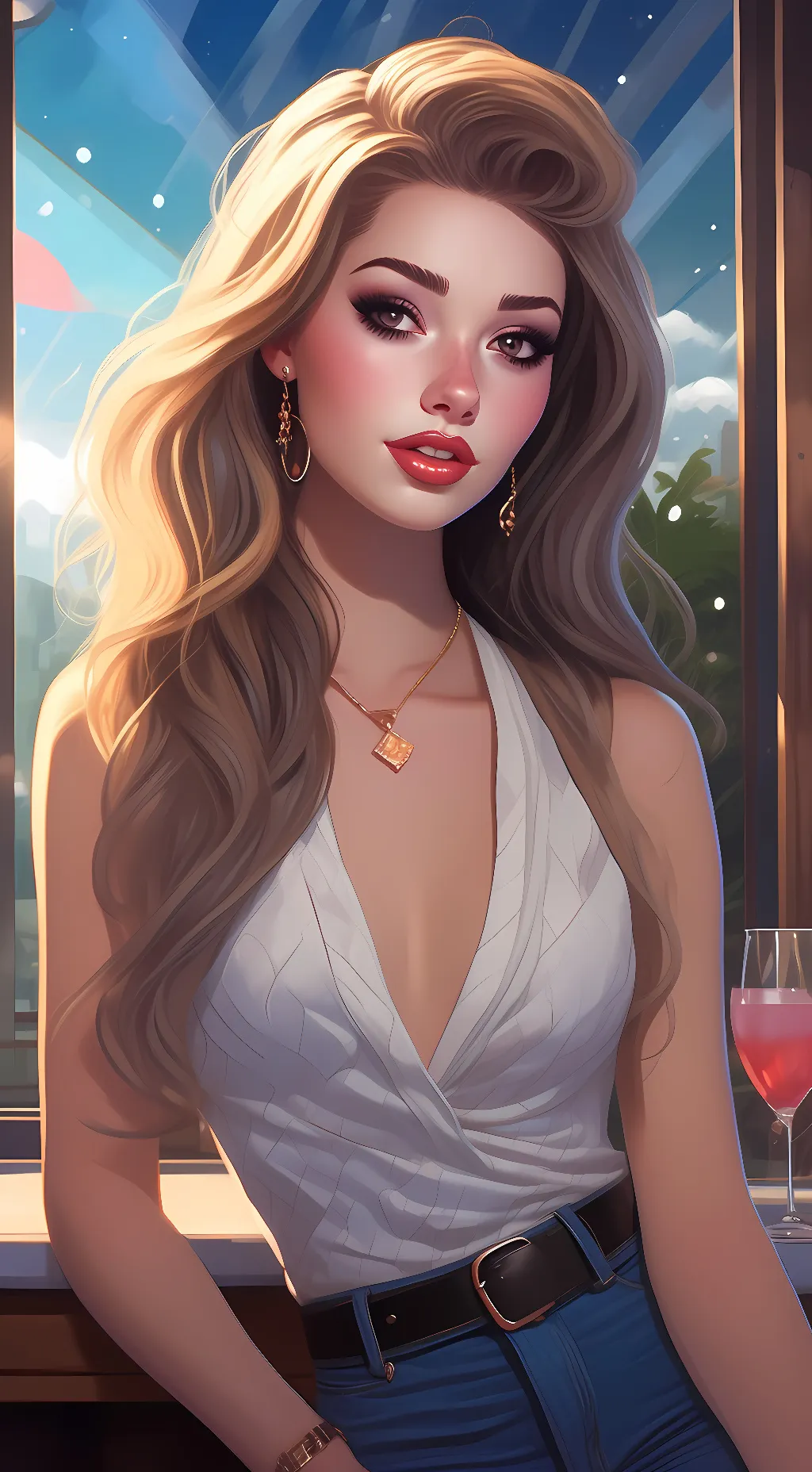 ai character: *•Stacey•* background