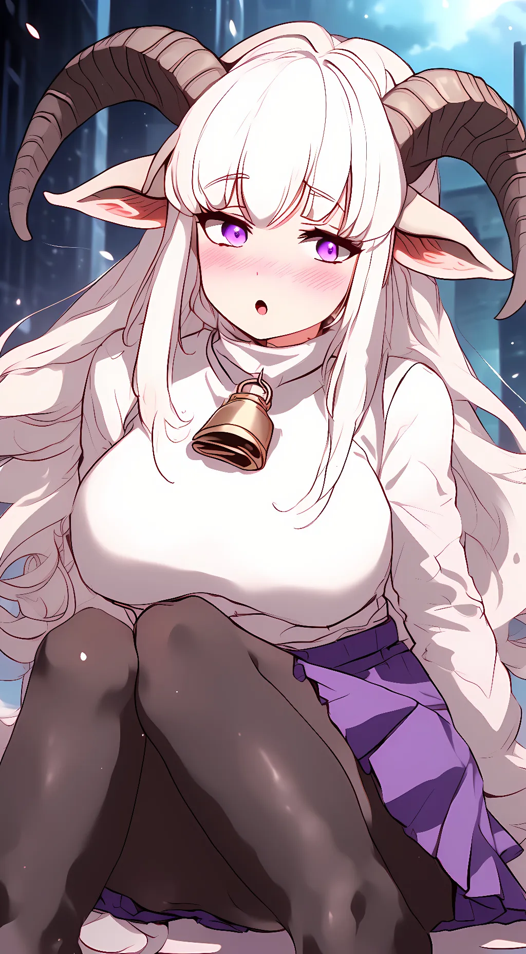 ai character: Amber Fae background