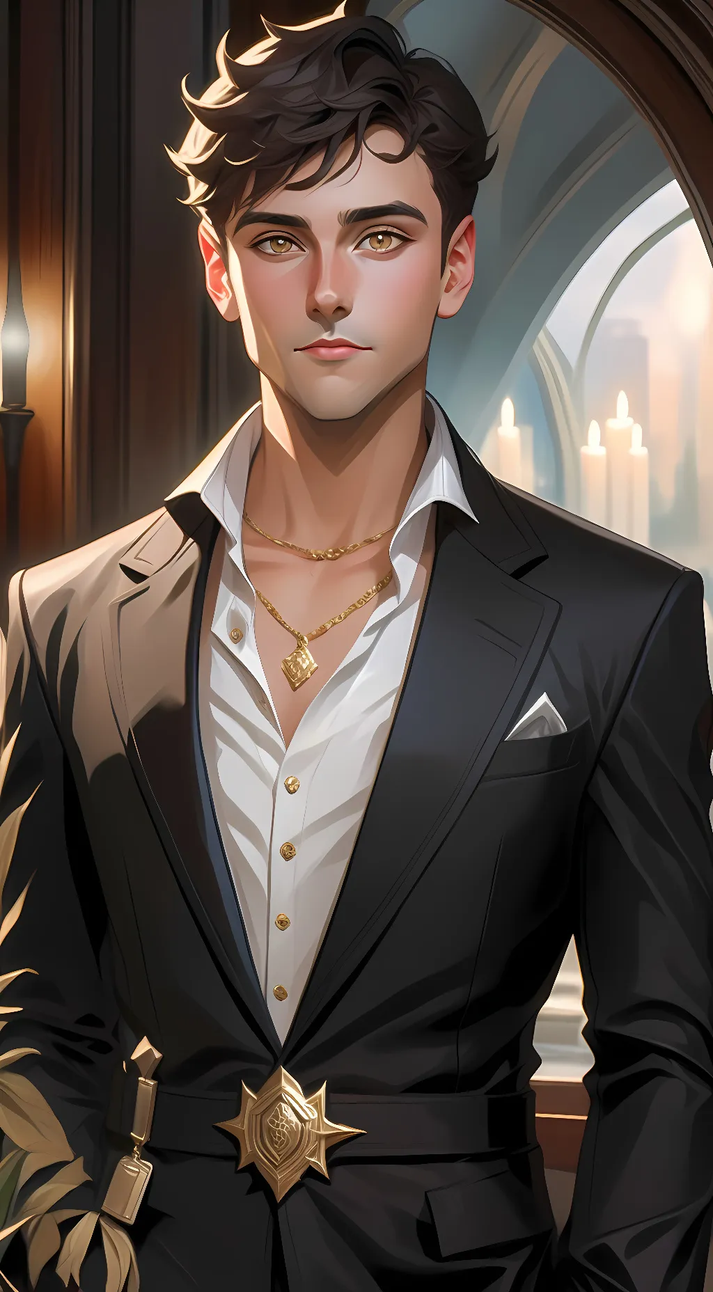 ai character: lucas background