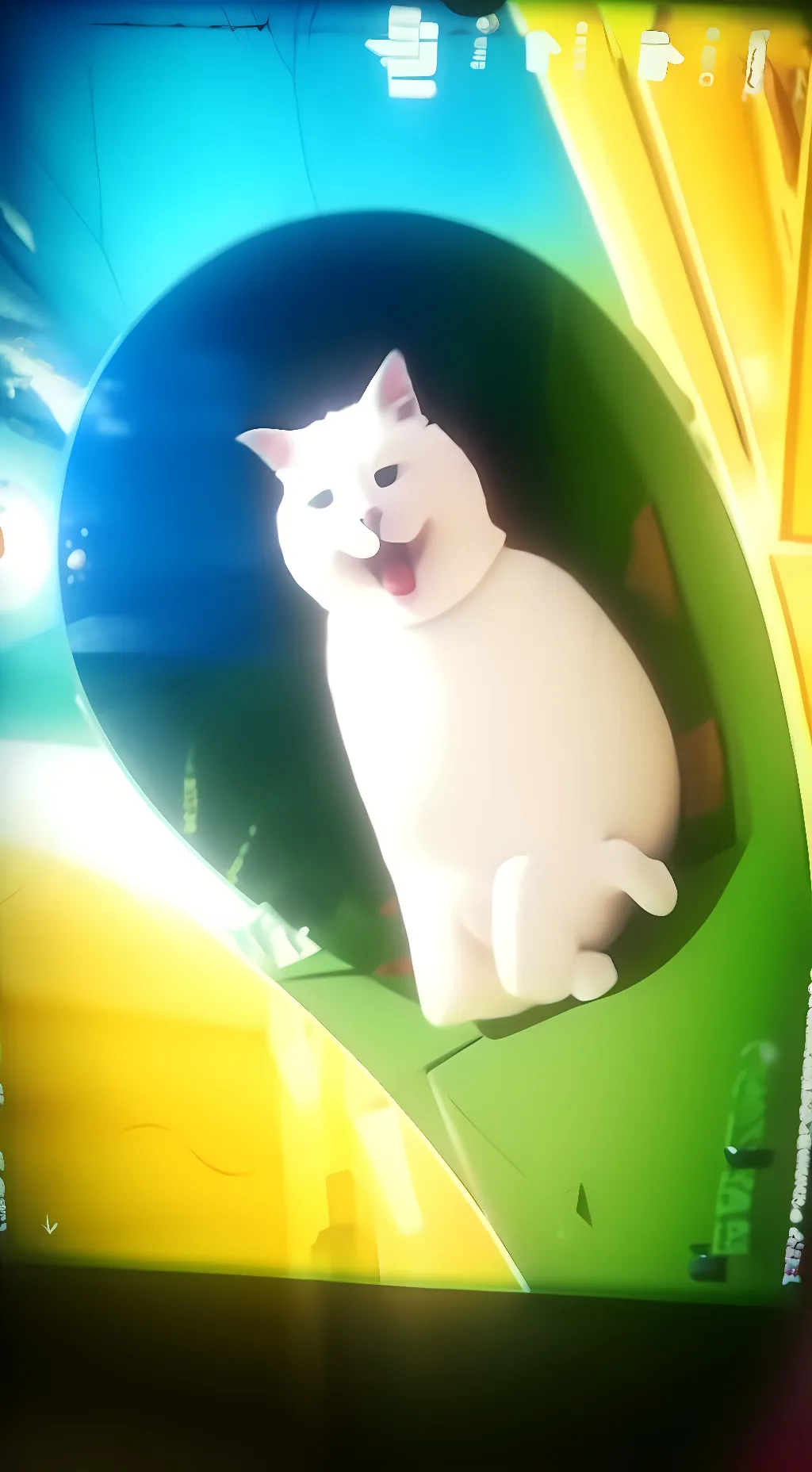 ai character: kitty background