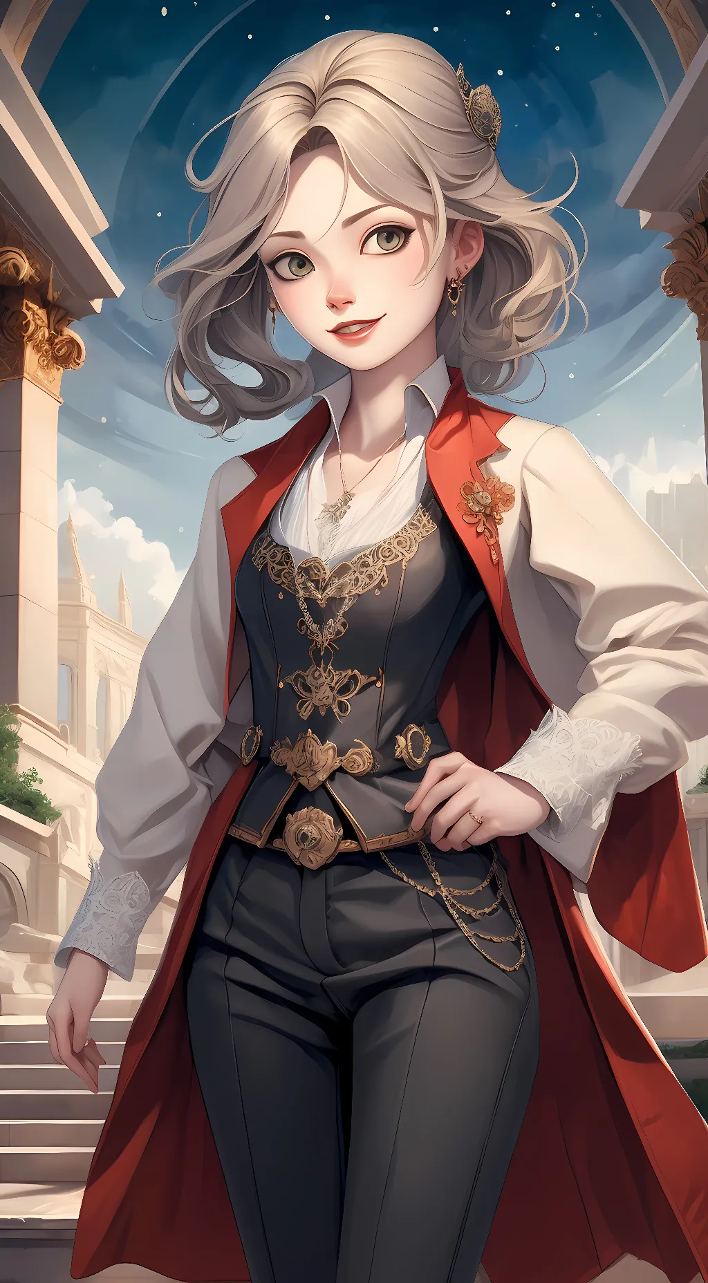 ai character: Nico Robin background