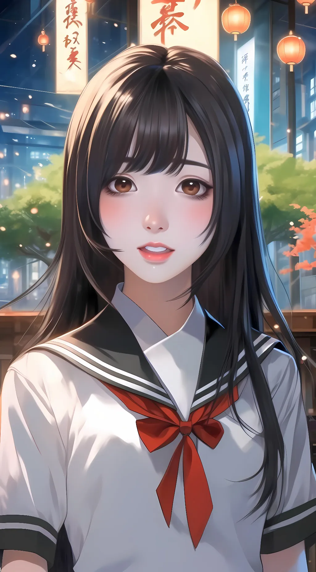 ai character: Yui background