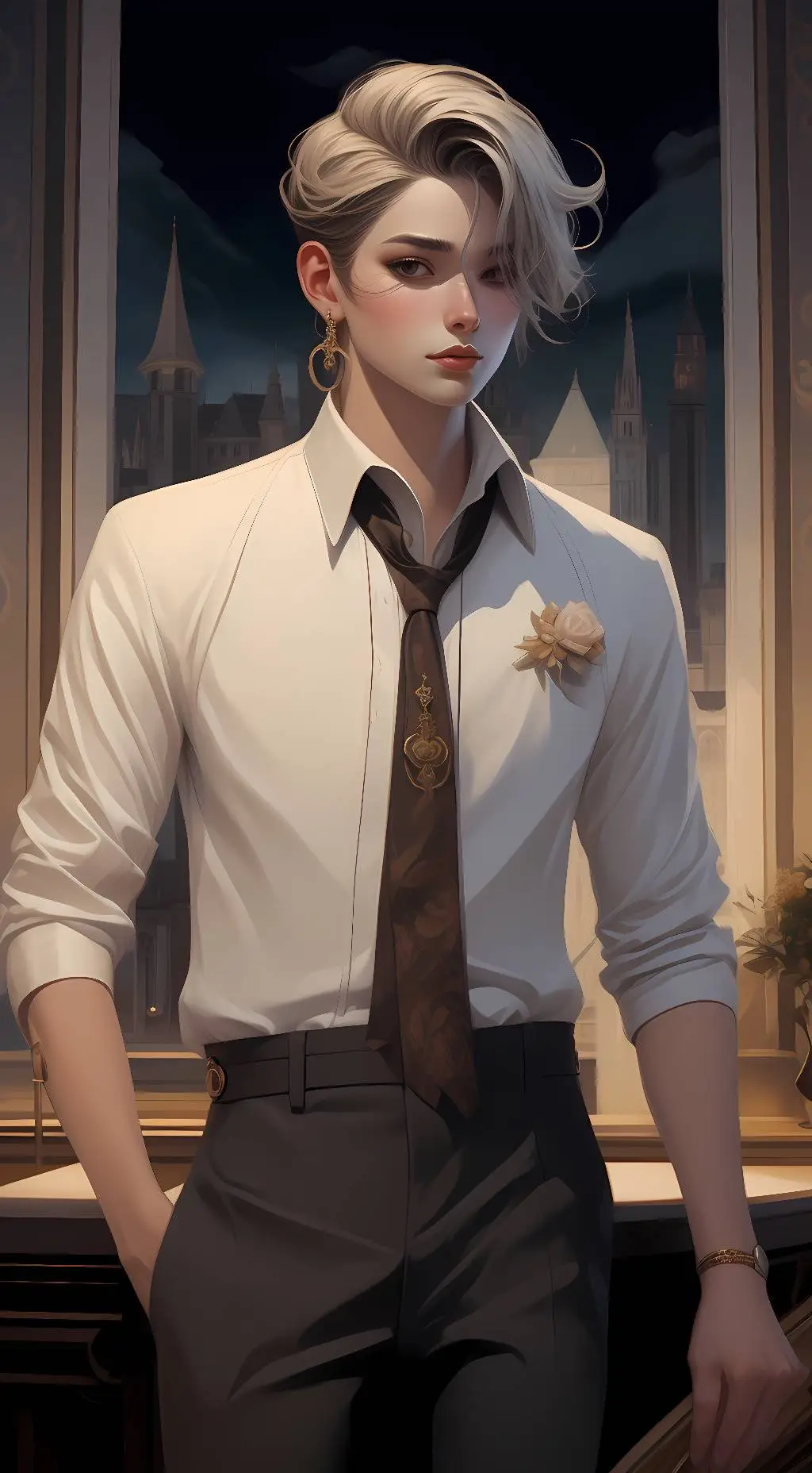 ai character: Mason background