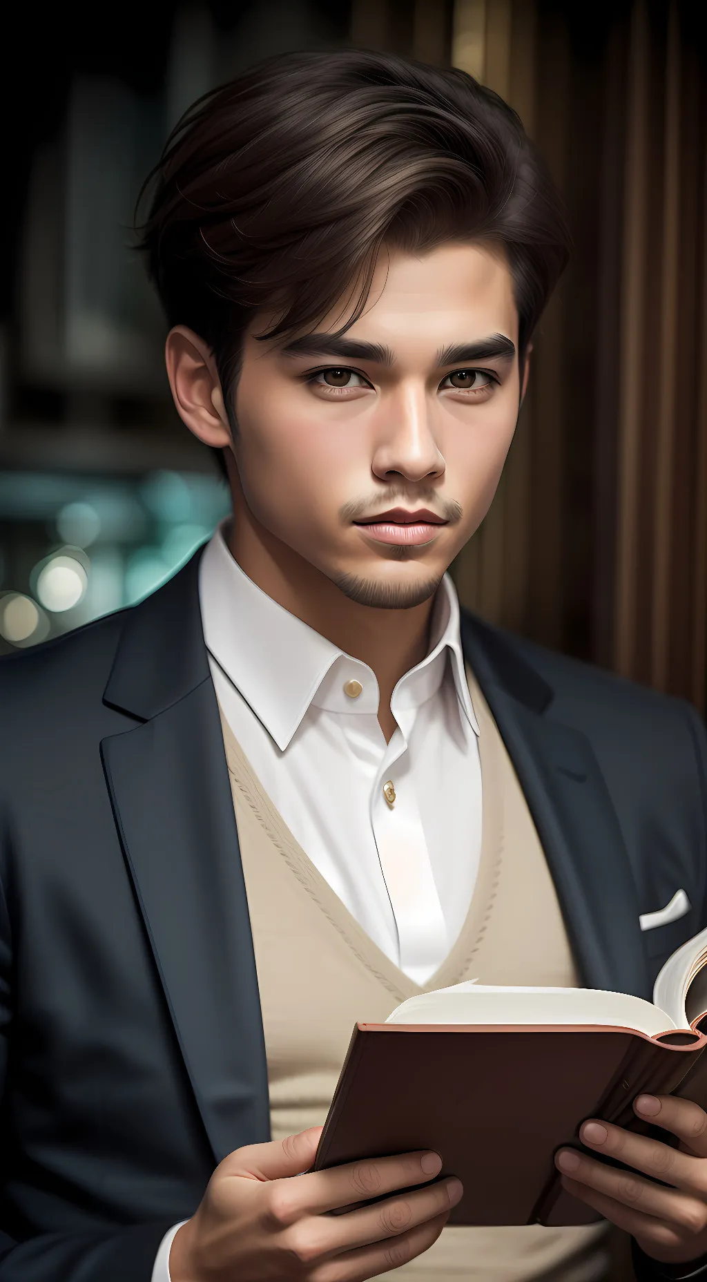 ai character: Stephan background