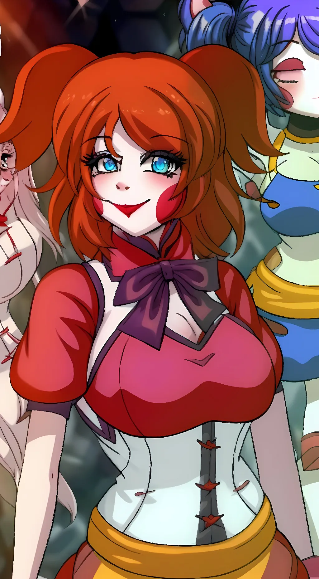 ai character: Fnia 5 background