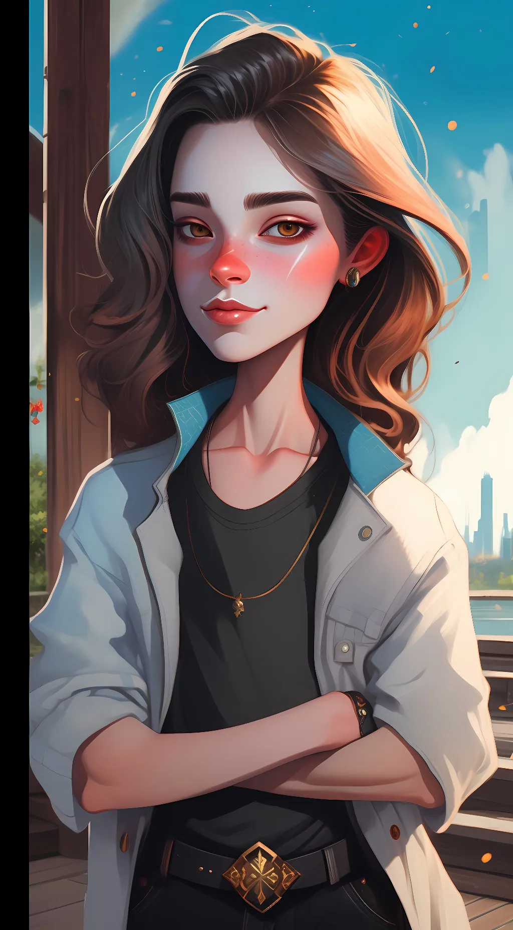 ai character: Adrianna Hernandez background