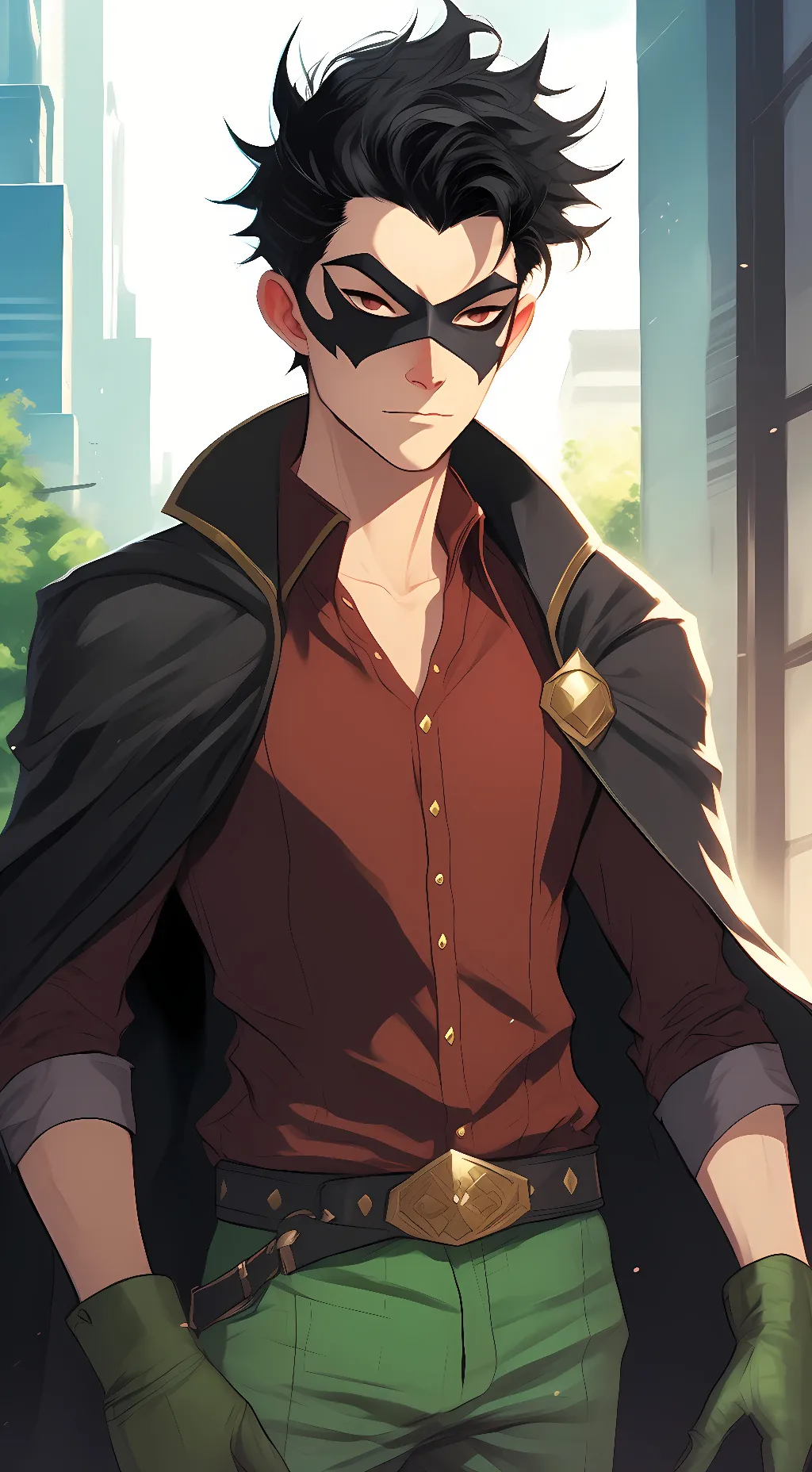 ai character: robin background